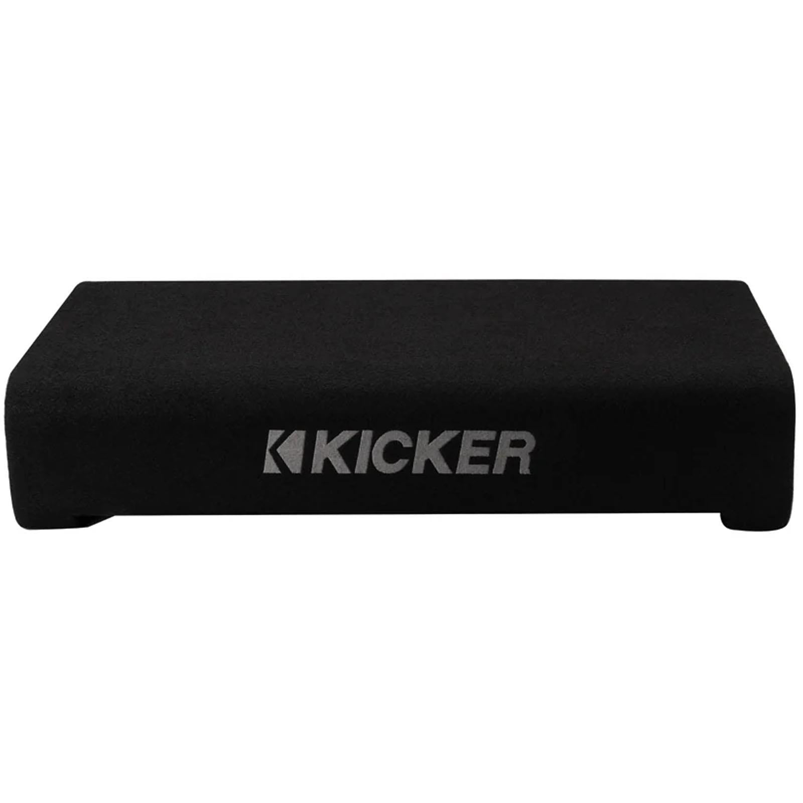 Kicker 51PTRTP10 - 400W Powered 10" CompRT Down Firing Car Subwoofer Enclosure