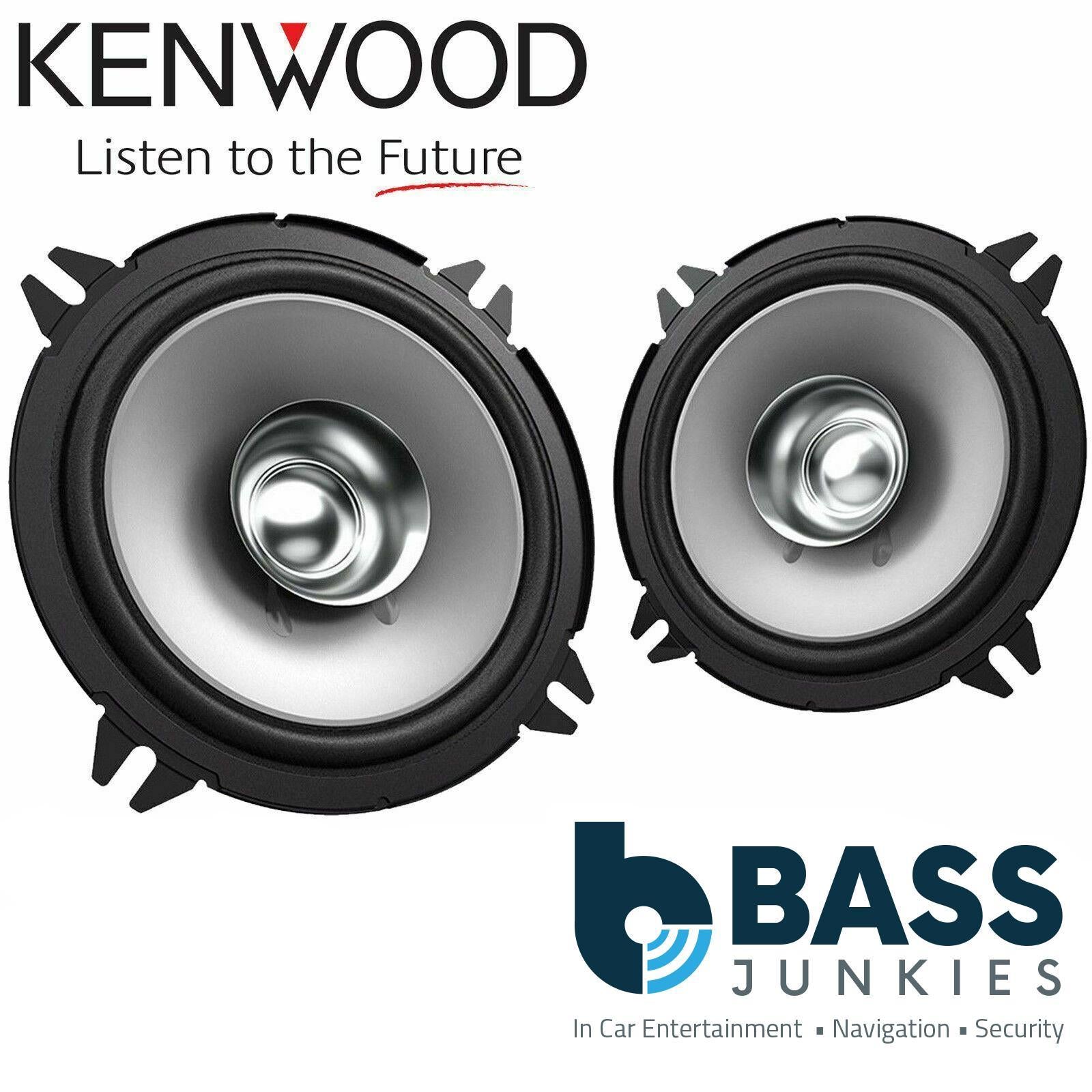 Kenwood 13 cm Bi-cone Speakers Black KFC-S1356