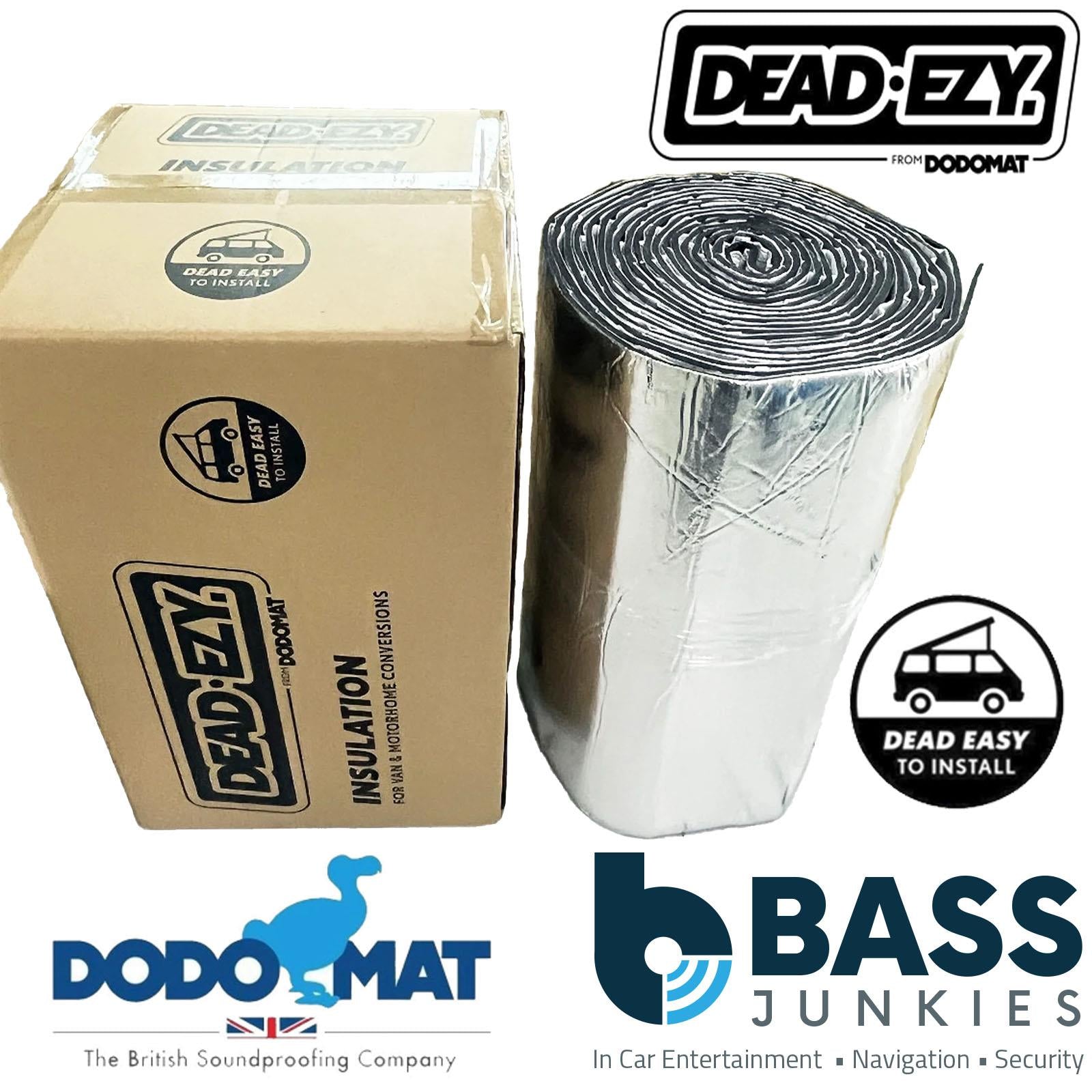 Dodo DOD-EZ-INSULATE-10M - DEAD-EZY Van Side Roof & Floor Insulation 10m Roll