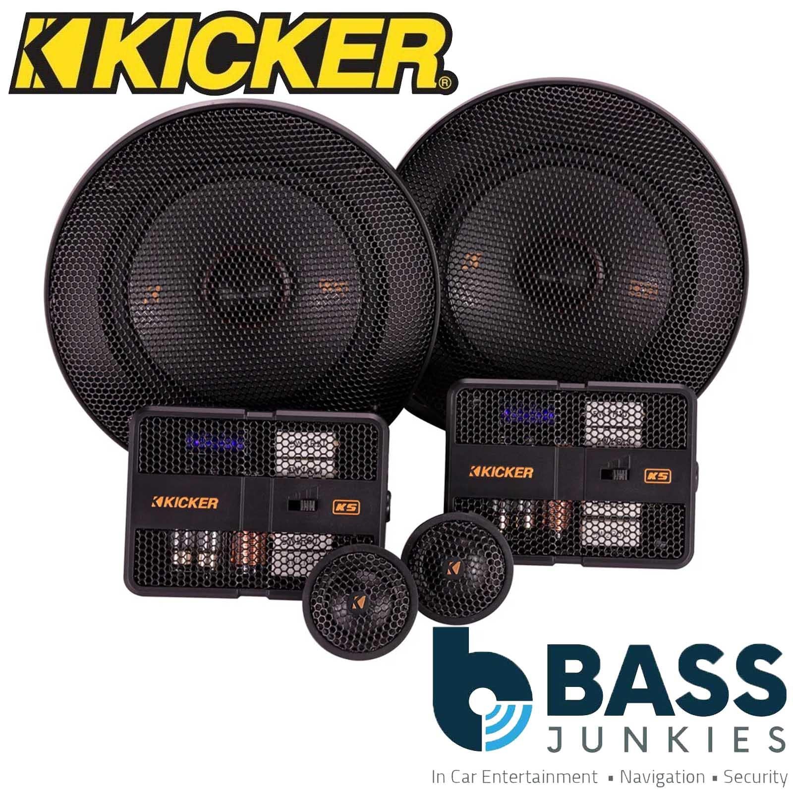 Kicker 51KSS504 - 5.25" 200 Watts 2-Way Component Car Speaker Kit