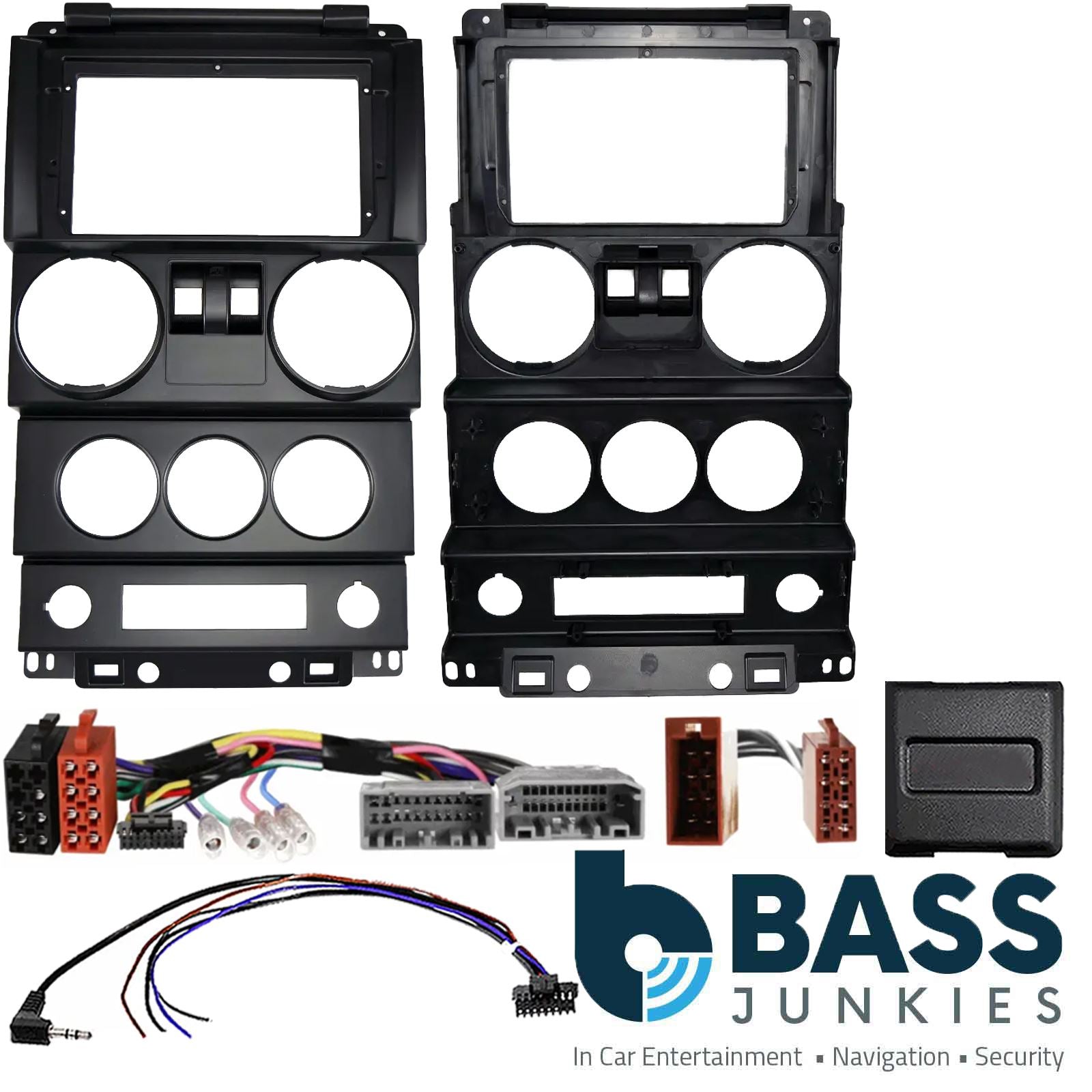 Kenwood 9" CarPlay Android Car Stereo Kit For Jeep Wrangler Rubicon 2008 - 2010