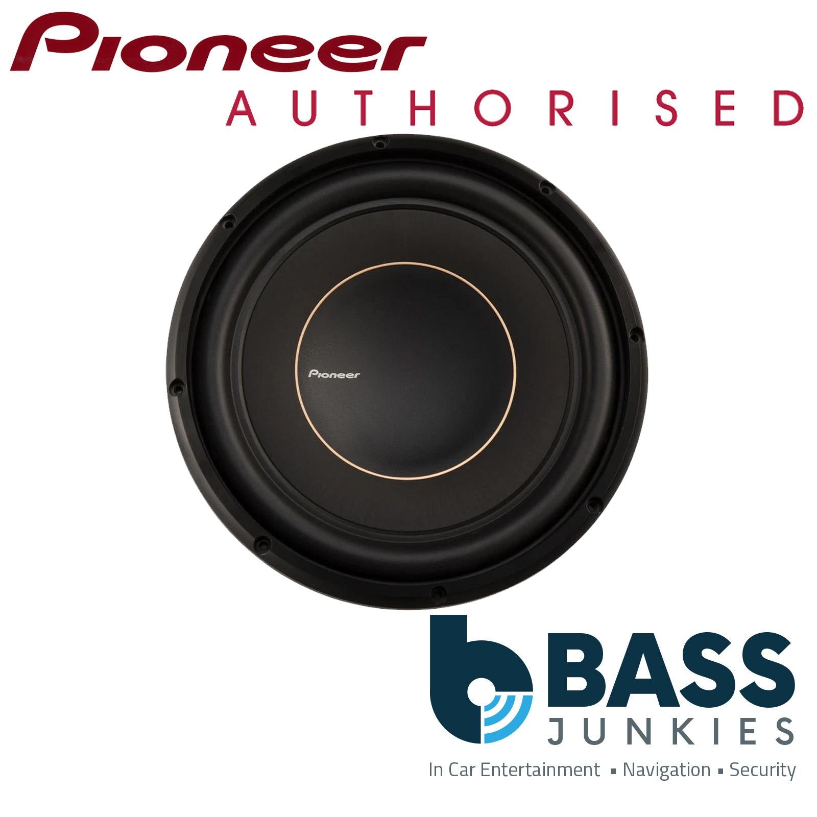 Pioneer TS-D12D4 - 2000 Watts 12" 30cm Dual 4 Ohm D-Series Car Sub Subwoofer