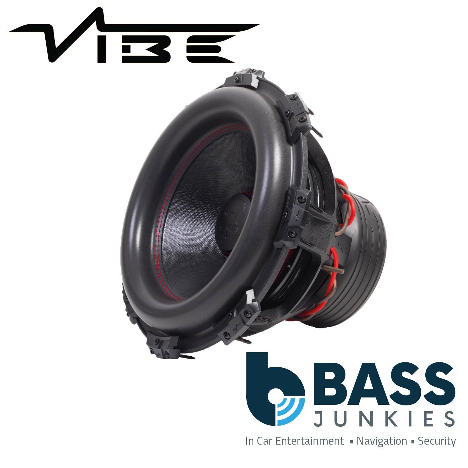 VIBE BD15D2SPL-V4 - BlackDeath 15" Inch 9000 Watts 2 Ohm SPL Car Subwoofer