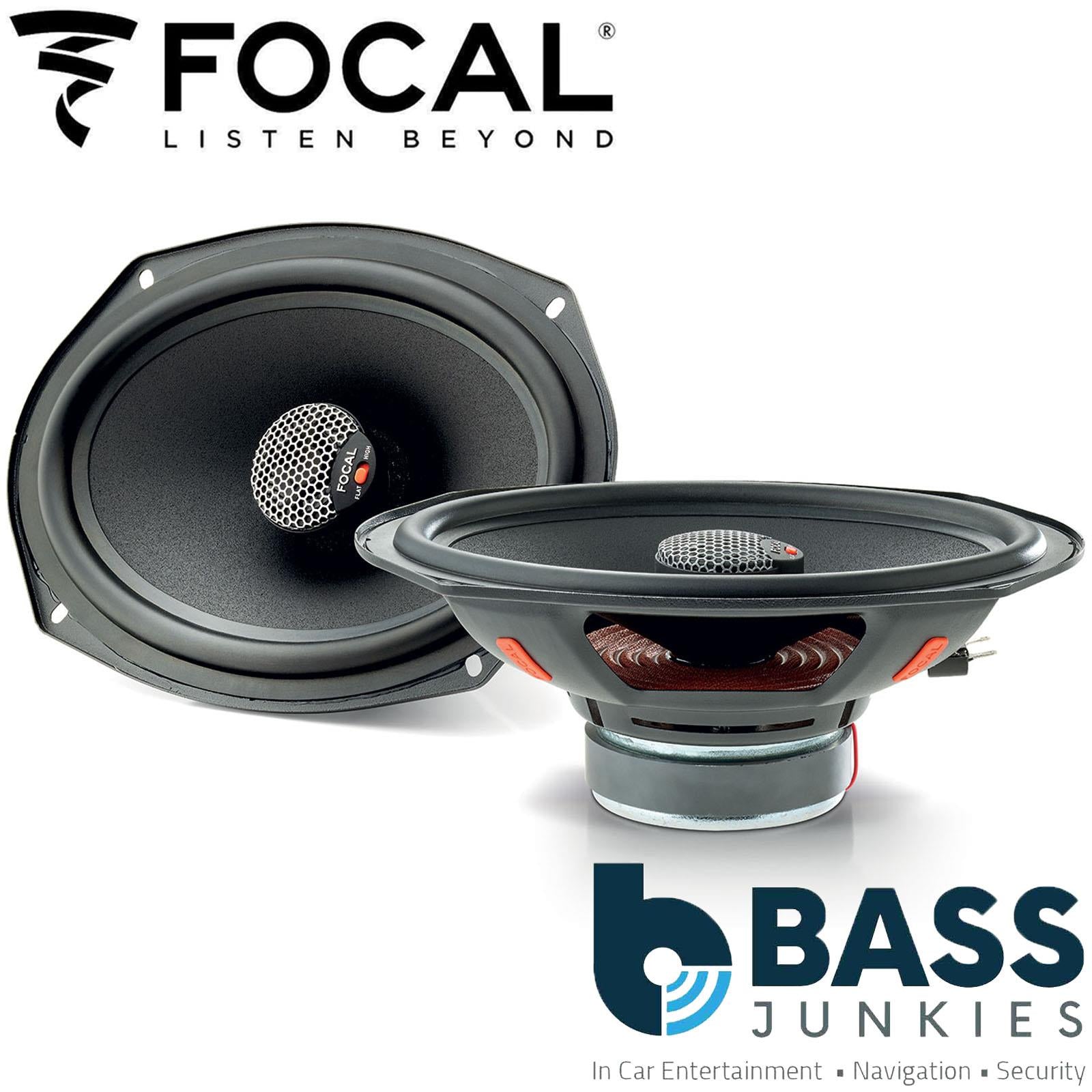 Focal Integration ICU690 - 6"x 9" 320 Watts Coaxial Car Van Speakers Pair