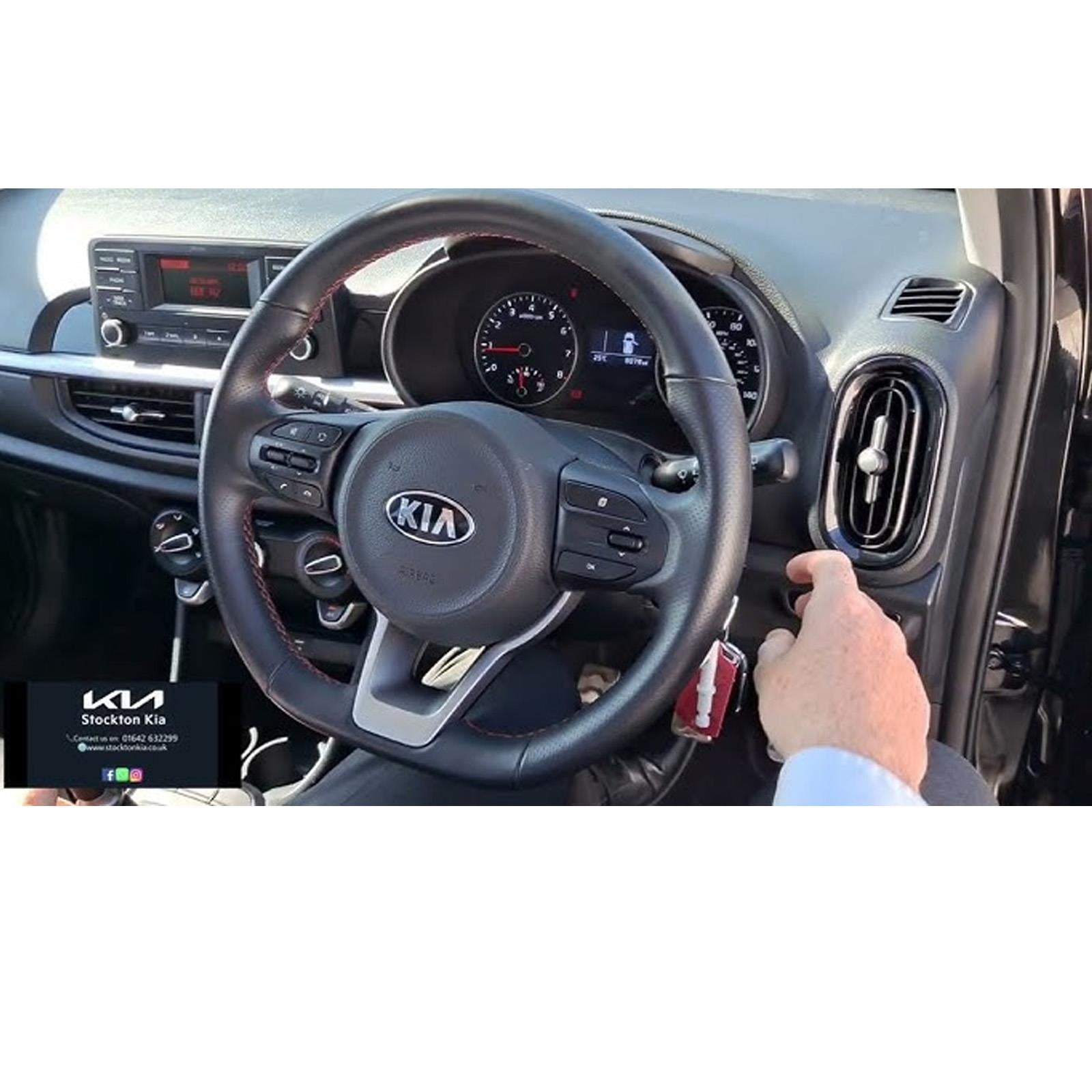 Retrofit USB Direct Plug & Play Add on CD Player for KIA Picanto MK3 2017 Onwards