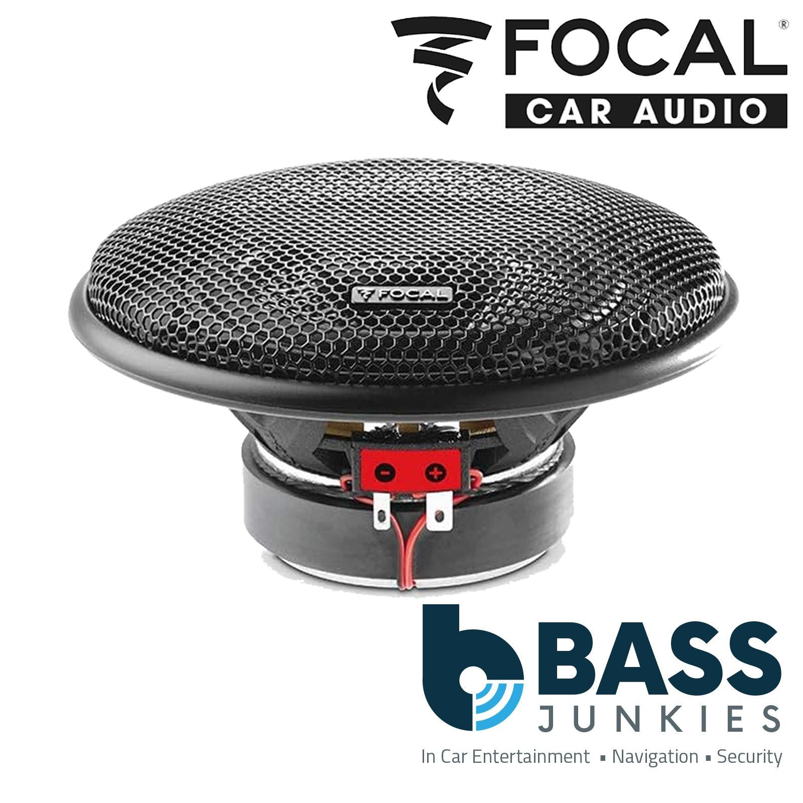 Focal 100AC - ACCESS Series 4" 10cm 80 Watts 2 Way Coaxial Door Shelf Car Speakers Pair