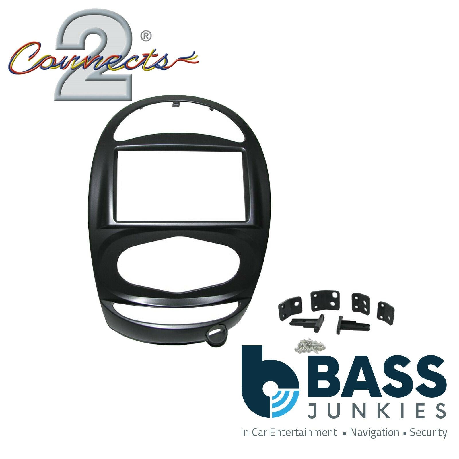 Connects2 CT23CY01 - Chery S-18, Xcross 2009 Onwards Double Din Fascia Panel
