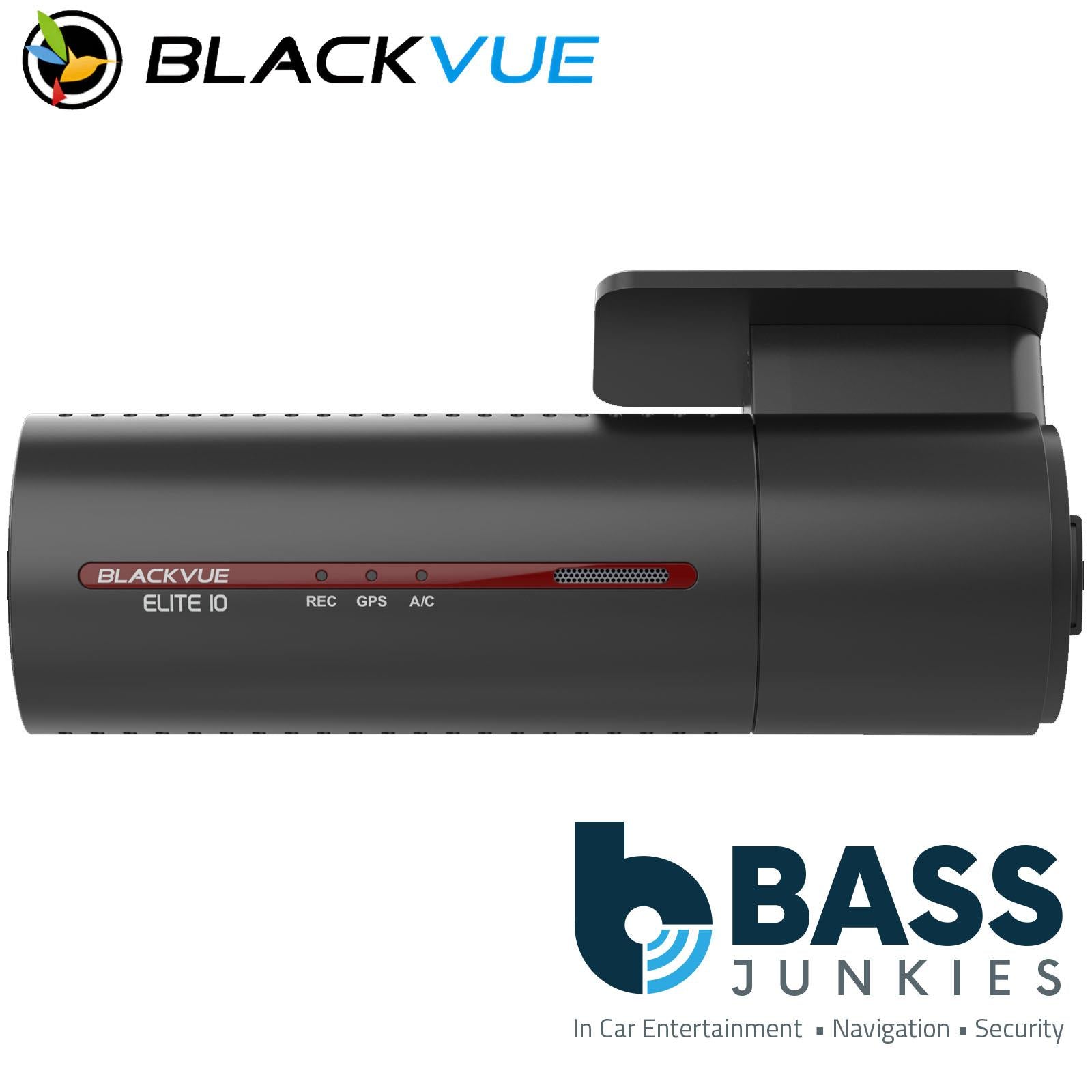 BlackVue Elite 10 - 1 Channel Black 64GB 4K HDR Wifi GPS Front Car Dash Camera