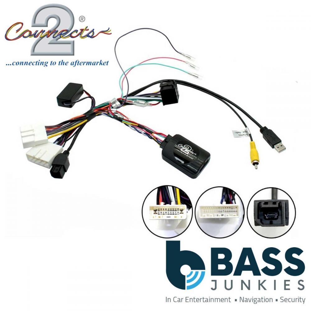 Connects2 CTSNS014.2 Nissan Navara Frontier Car Stereo Radio Steering Wheel Interface Stalk Control