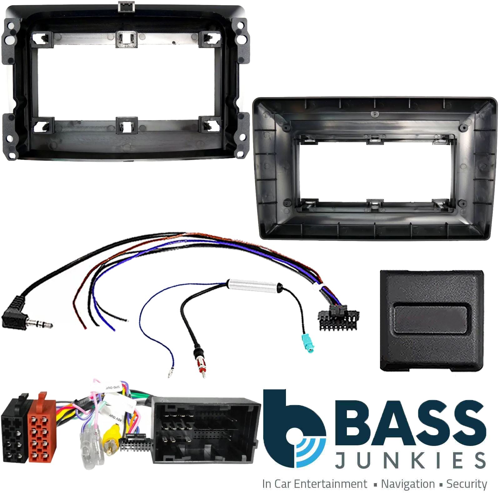 Kenwood 9" CarPlay Android Car Stereo Fitting Kit For Fiat 500L 2012 Onwards
