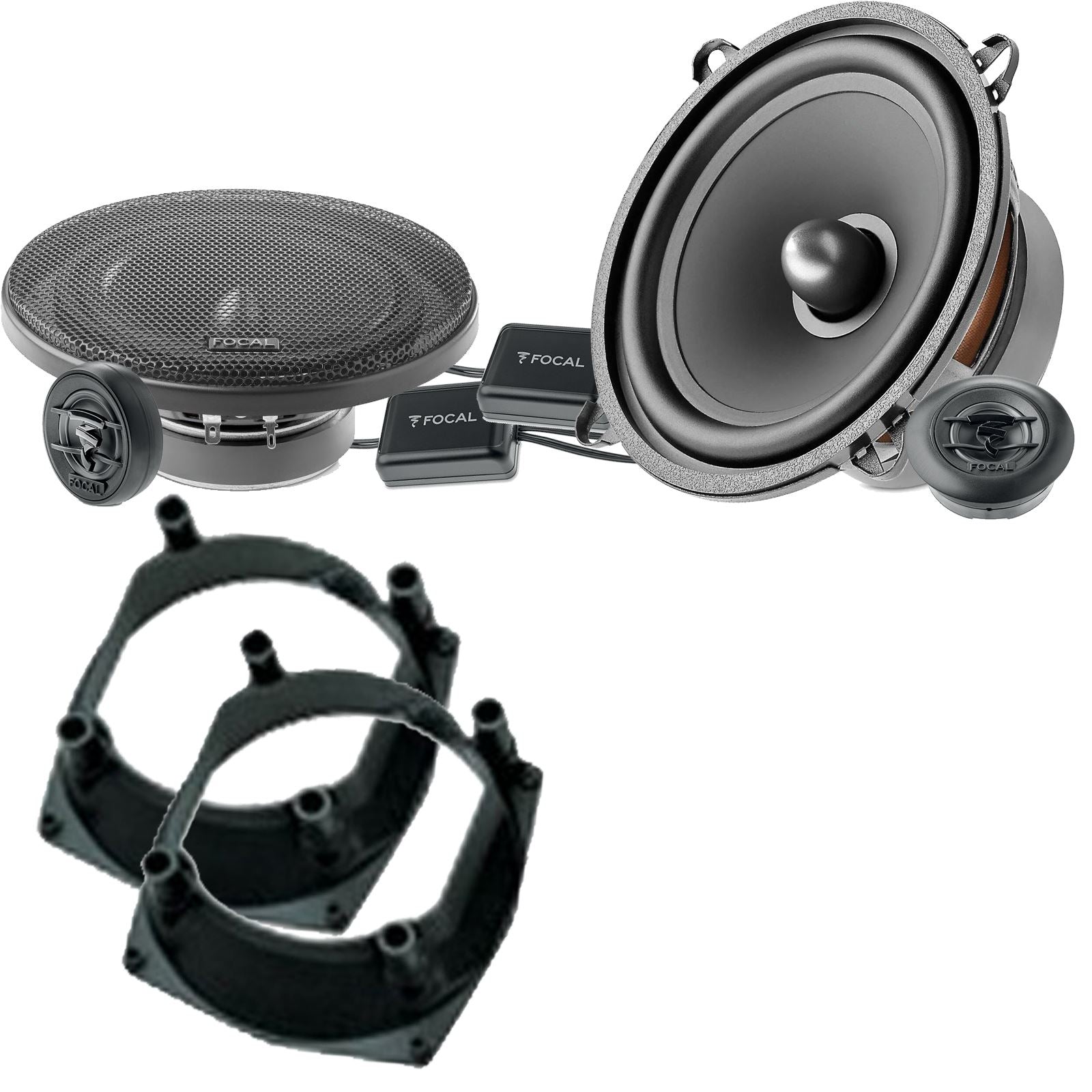 Focal Auditor ASE130 130mm/13cm/5.25"Car Component Speakers (Pair Max 200 watts) Fits Renault Clio 1990-98