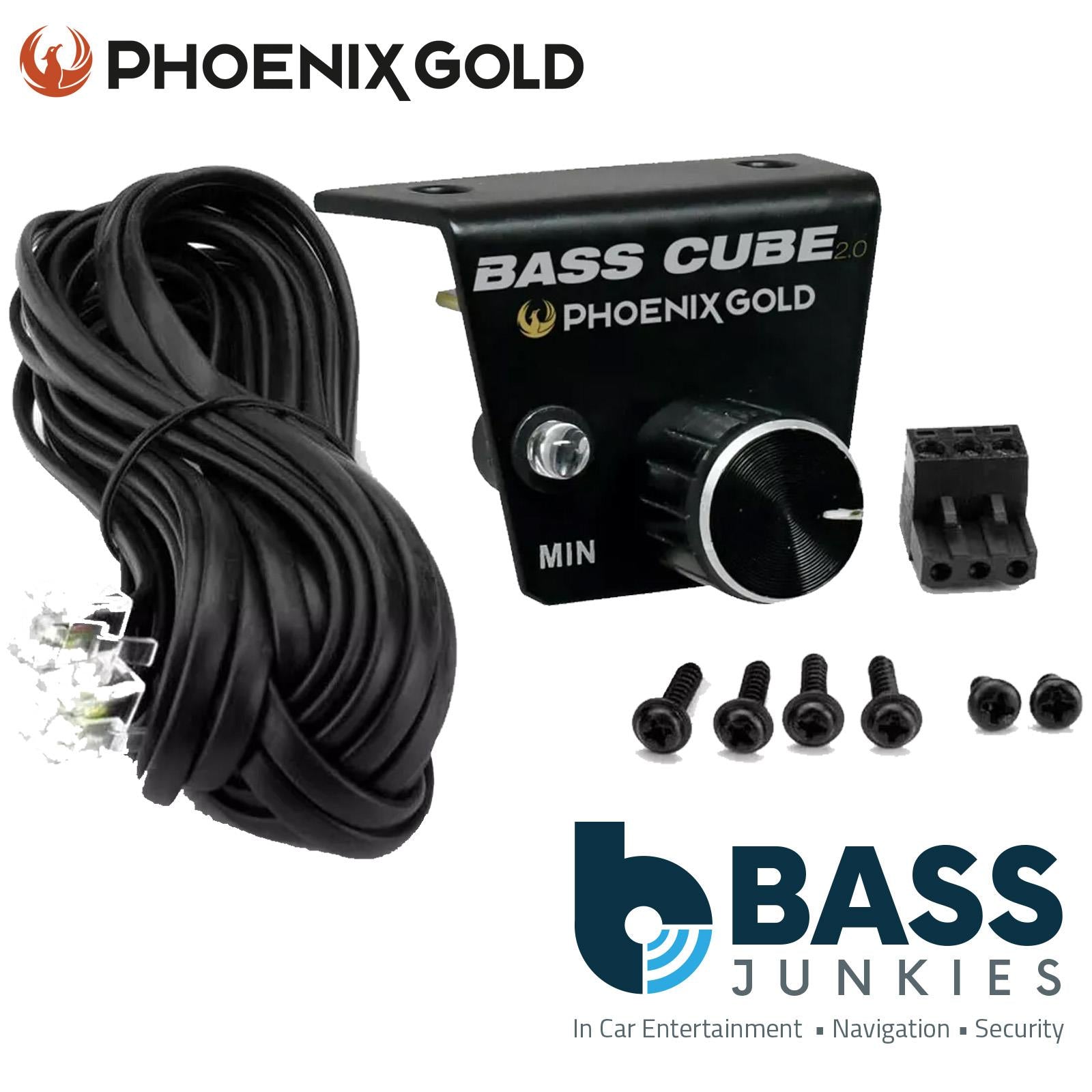 Phoenix Gold BASS CUBE2.0 - ADD Digital Parametric BASS EQ Bass Enhancement