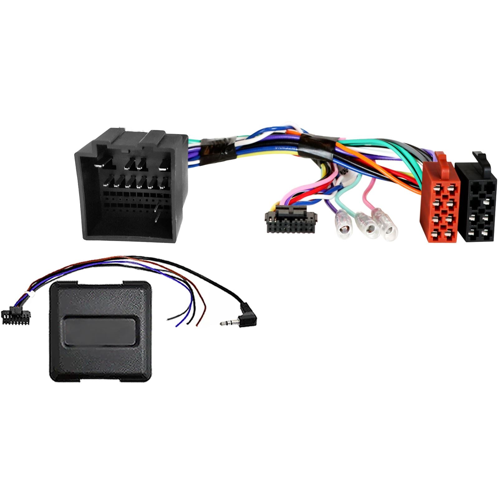 For Ford Transit Piano Black 2021 On Fascia Panel SWC for 9" Android Car Radio