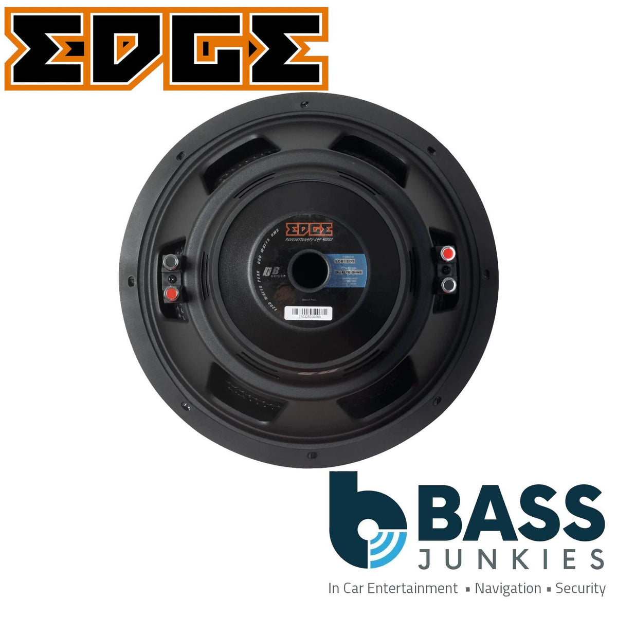 EDGE DB Series EDB12D2-E3 - 12 Inch 1200 Watts Car Audio Bass Subwoofer