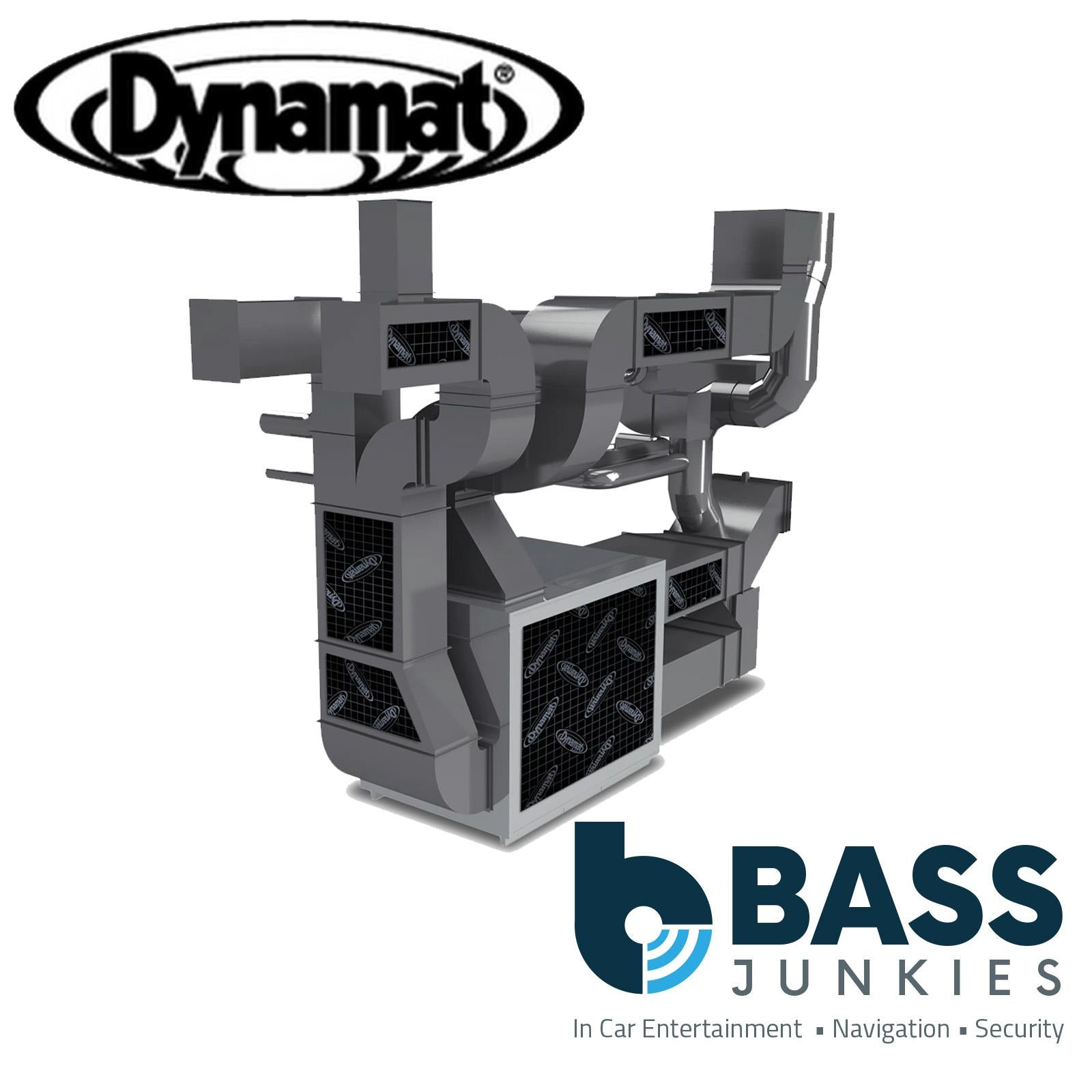 Dynamat Xtreme DYN50400 - 24pcs 100mm x 254mm (4” x 10”) Architectural Utility Pack Sound Deadening Material 