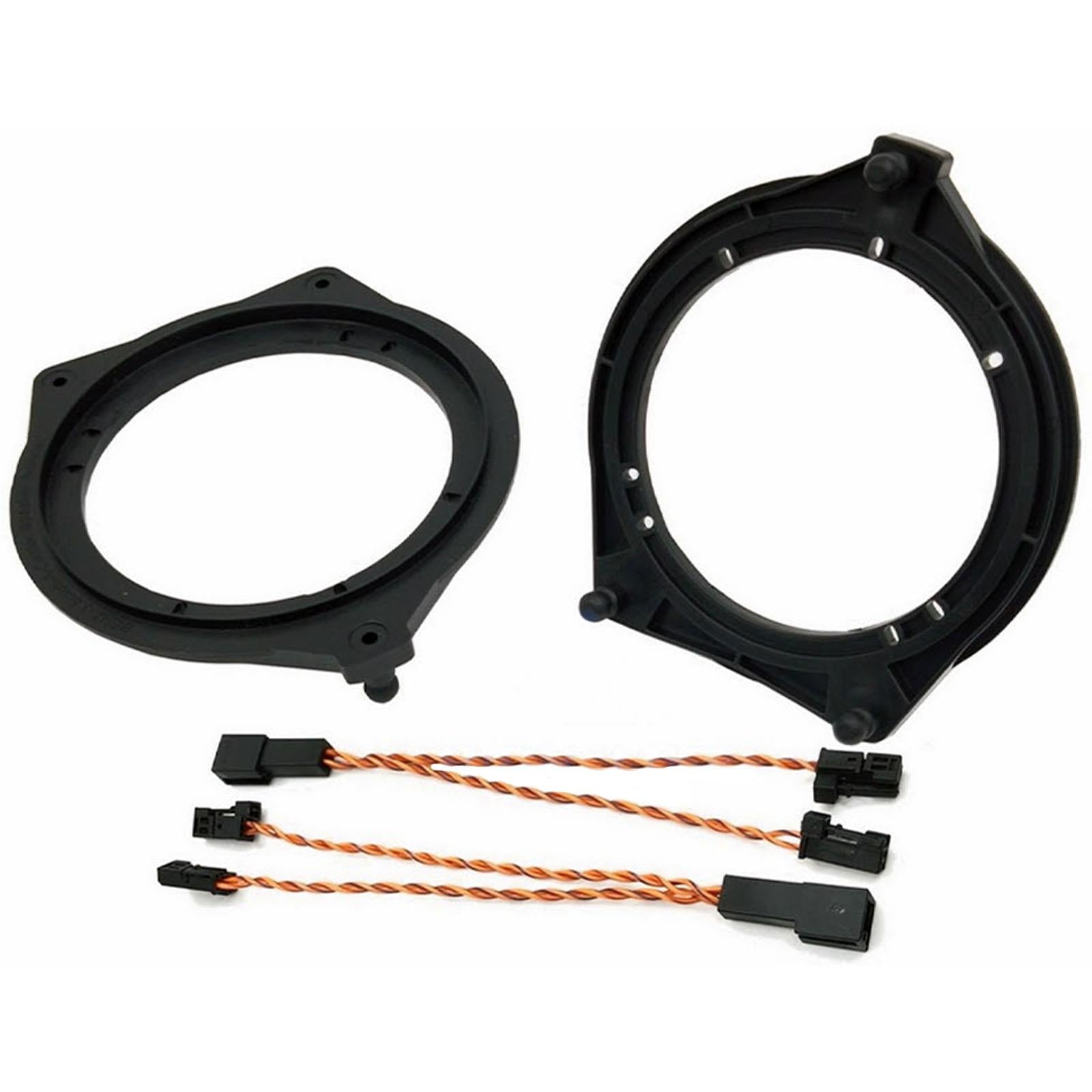 3" - 3.5" Direct-Fit Speaker Adapter Brackets Mercedes EQA 2022-23
