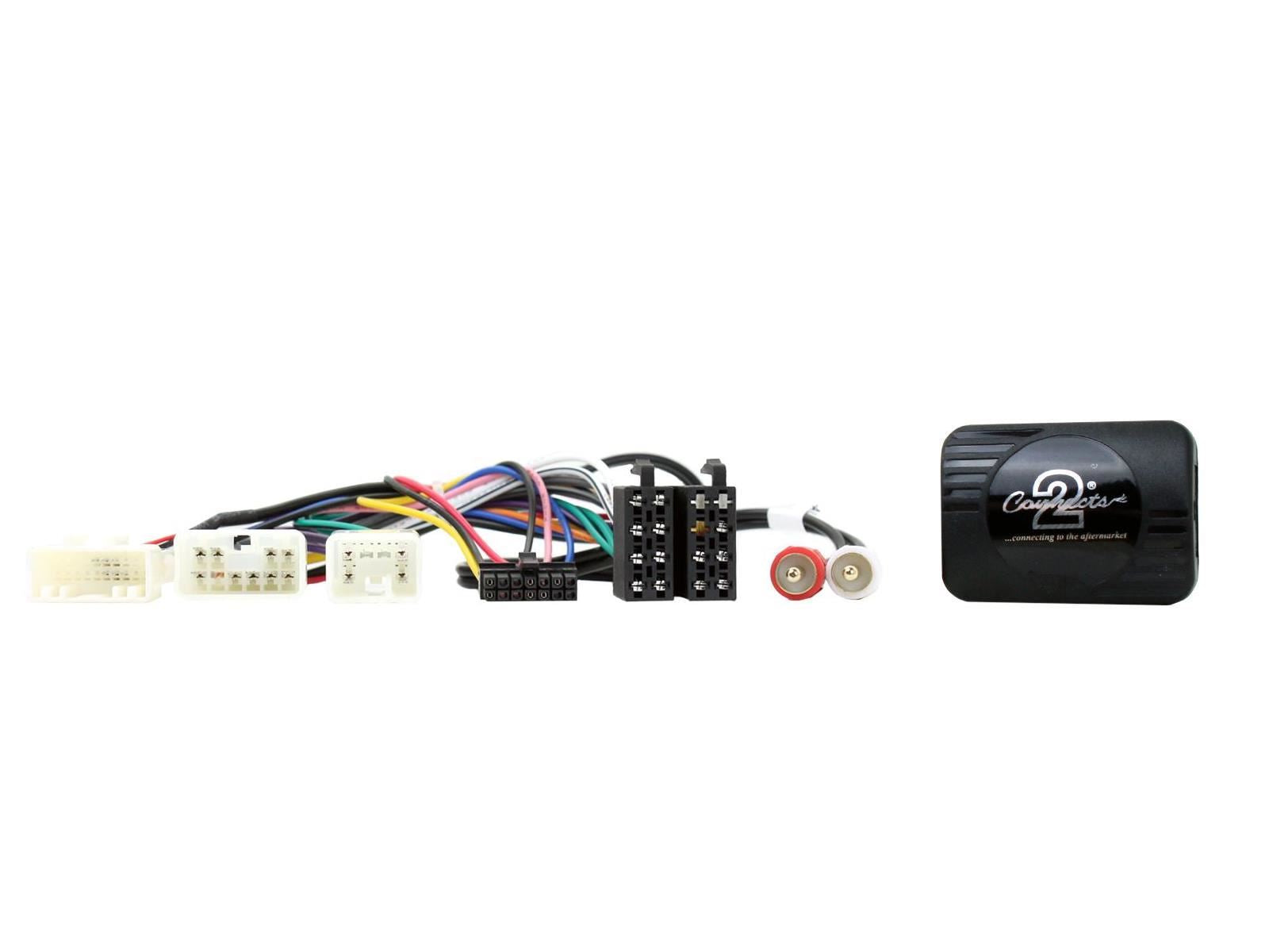 Grundig 6.8" Apple Android Double Din Stereo Fitting Kit + Steering Wheel Stalk Controls to fit Toyota Prius 2009-15