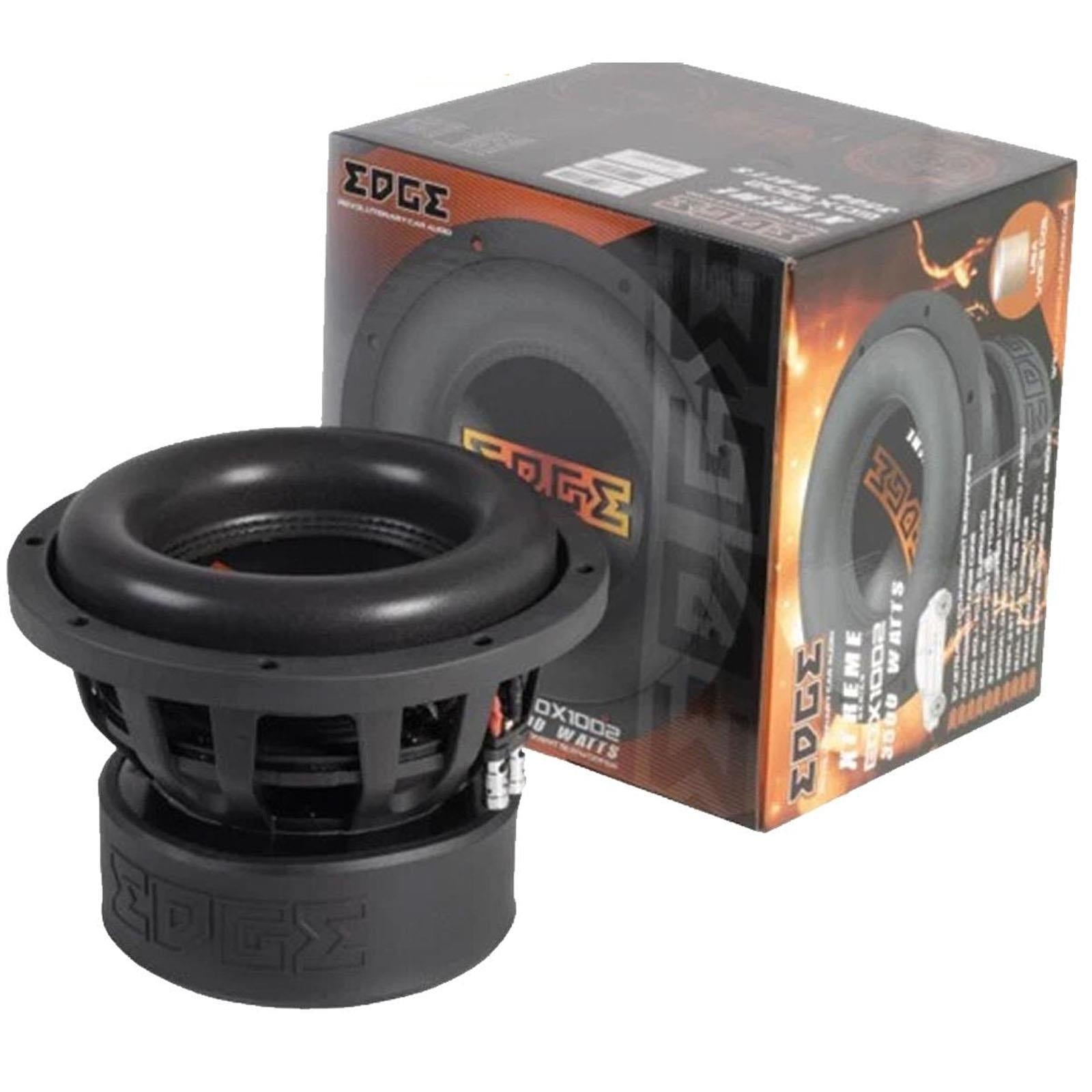 Edge EDX12D2-E3 - 12" 30cm 4000 Watts Dual 2 Ohms SPL Car Sub Subwoofer