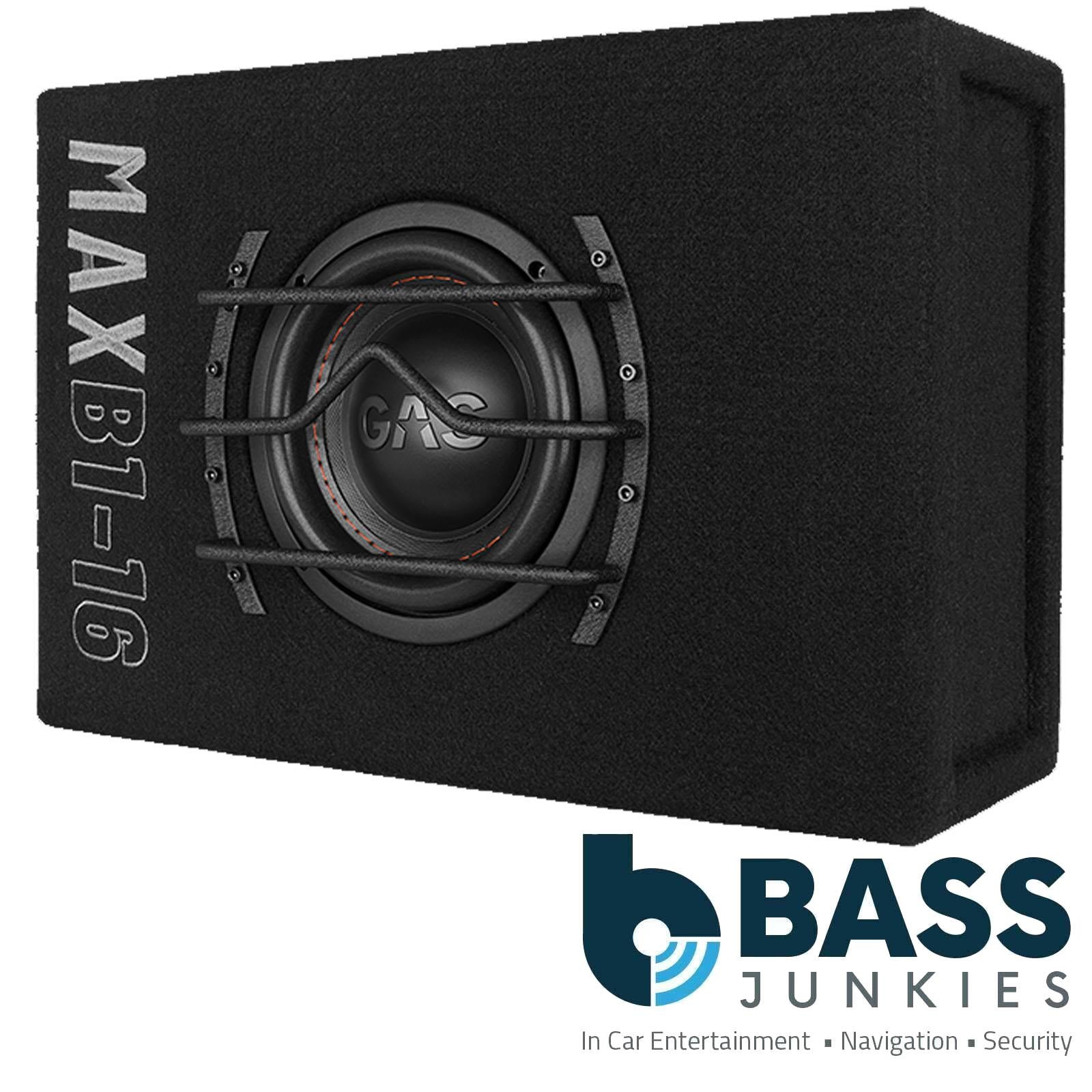 Gas MAX B1-16 - 800 Watts 6.5 Inch 16.5cm Vented Enclosure Car Subwoofer