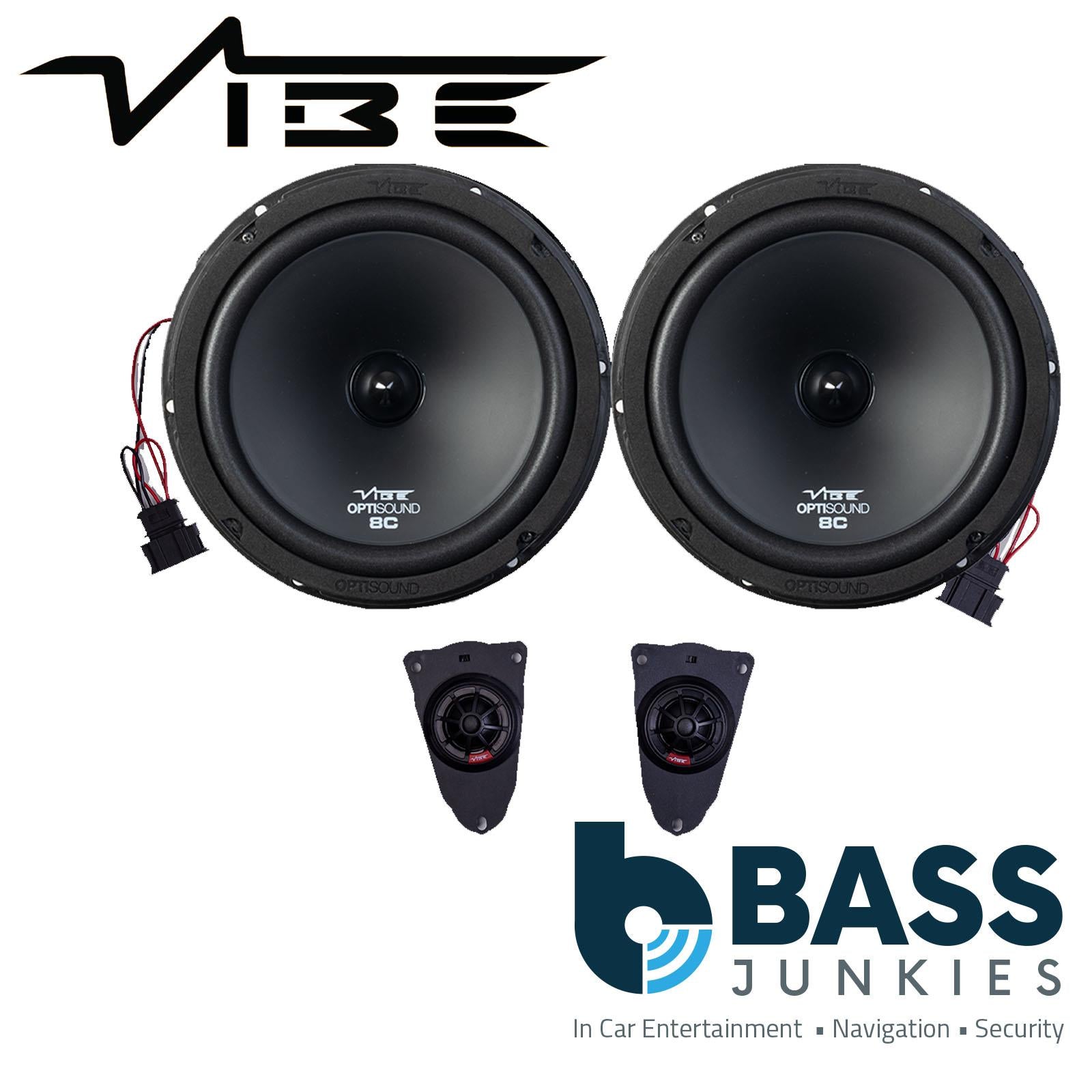 VIBE OPTI8VWT5.1-V0 8 Inch 2-Way Speaker Upgrade VW T5.1 Custom Fit Speaker Kit