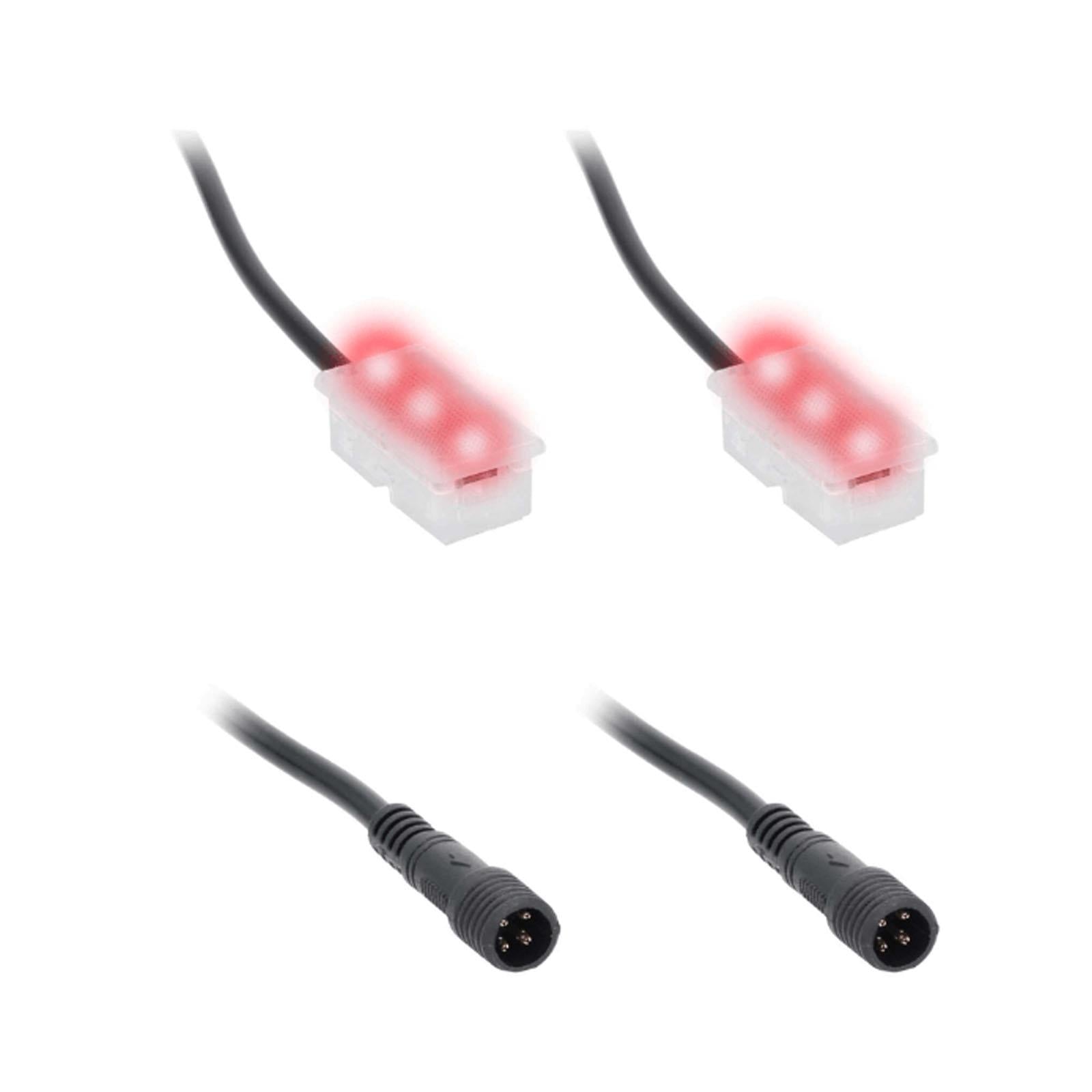 Heise HE-AMB-FWL Universal Ambient Footwell Accent Lights 2pc Expansion Pack