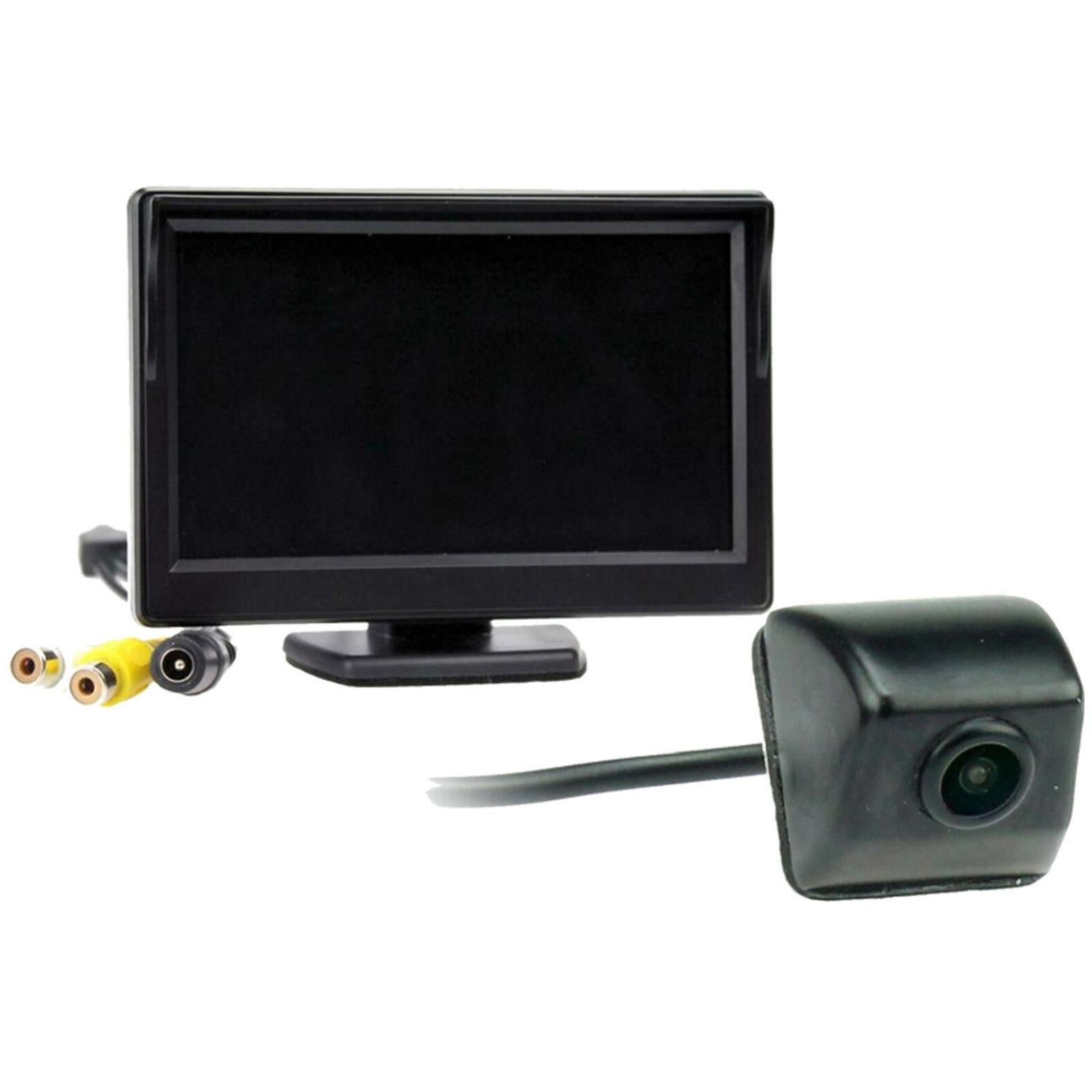 Universal Car Van Rear Colour Reverse Camera & 5" Dash Mount Screen Kit CAM-24
