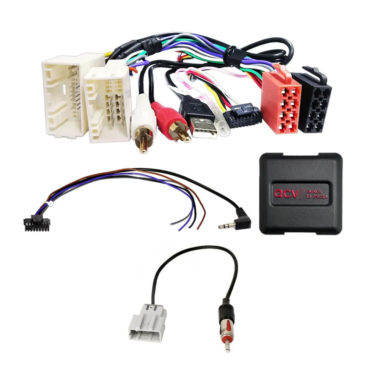For Hyundai i20 RHD 2021 On Fascia Panel & Steering Control Interface For 9" Android Car Stereo