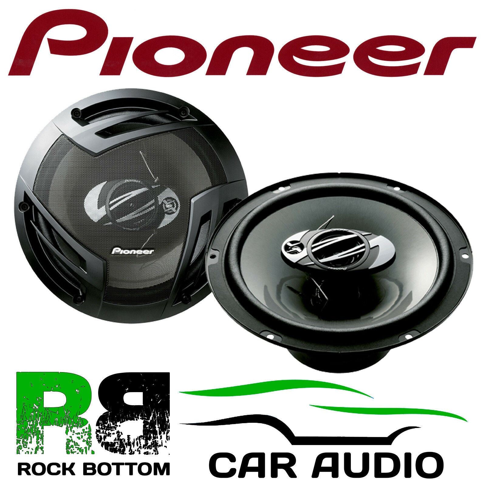 Pioneer TS-A2503i 3-Way 420 Watt 10" 25cm Rear Shelf Coaxial Car & Van Speakers