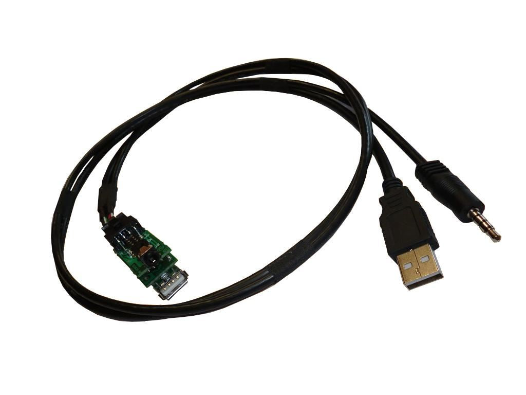 Connects2 CTNISSANUSB.5 Nissan Cube Juke NV Versa Cabstar Car Stereo USB Retention Interface Cable Kit