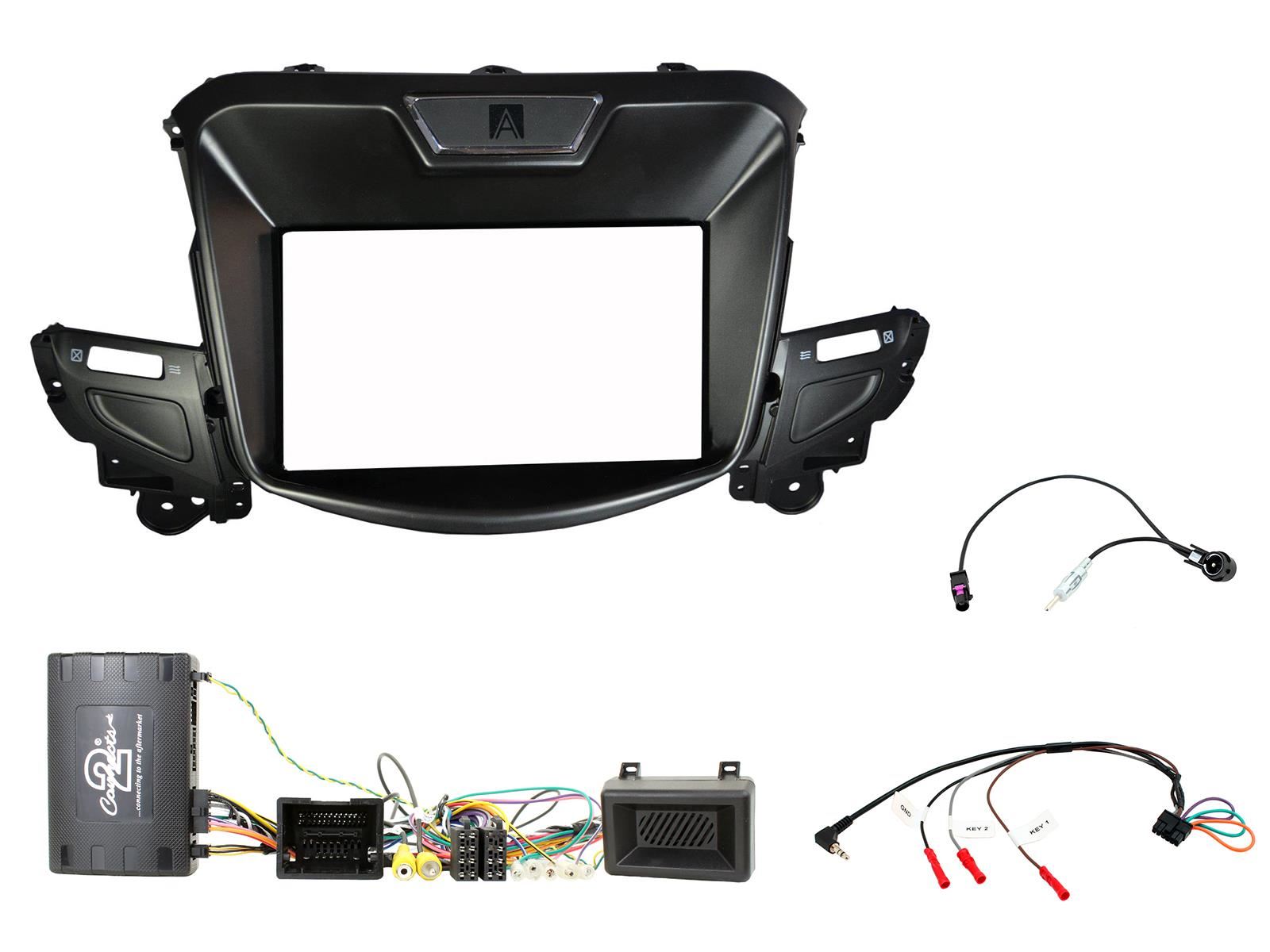 Connects2 CTKCV18 Chevrolet SS 2013 Onwards Car Stereo Double Din Fascia Fitting Kit