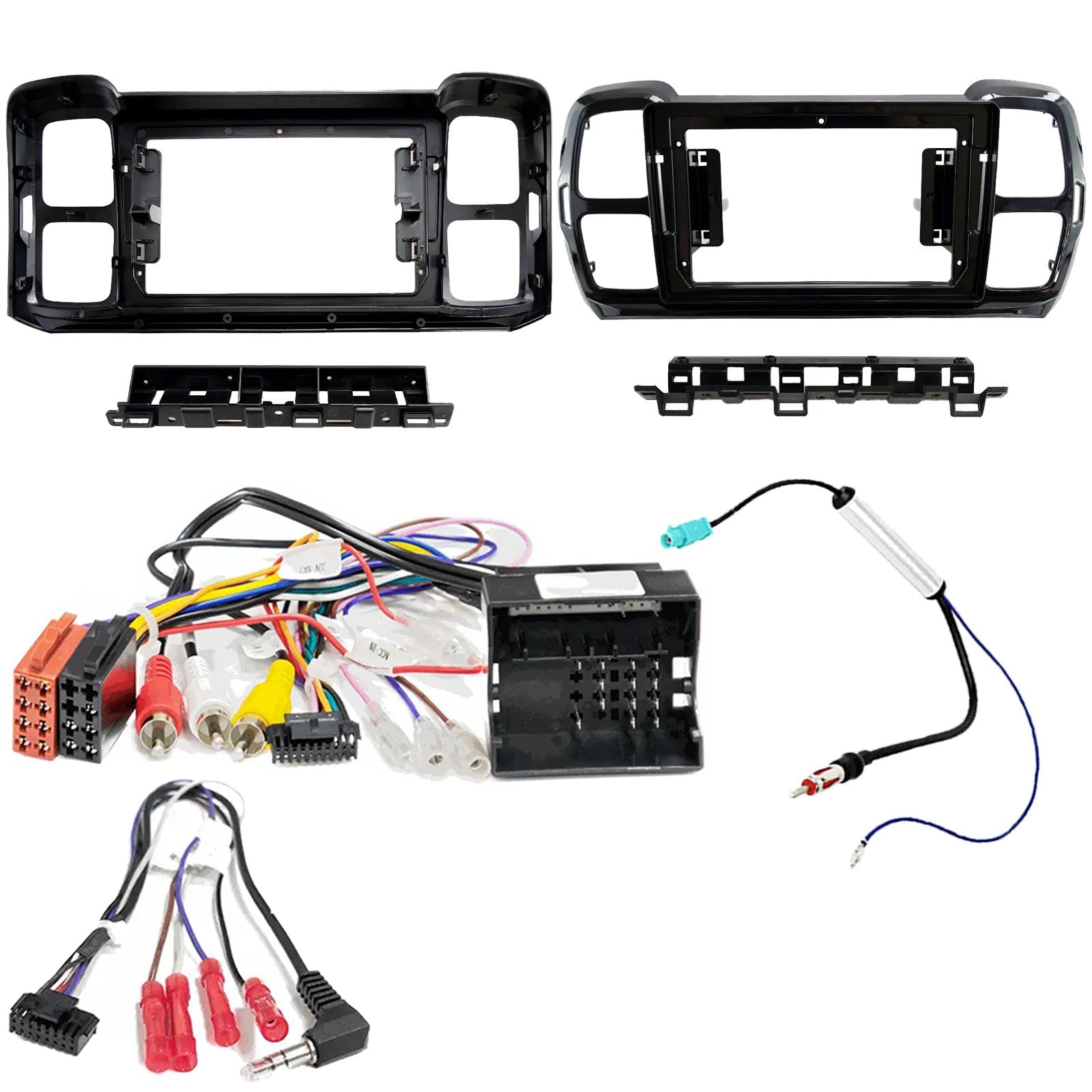 For Citroen C5 Aircross 2017 On Fascia Panel interface for 9" Android Car Radio