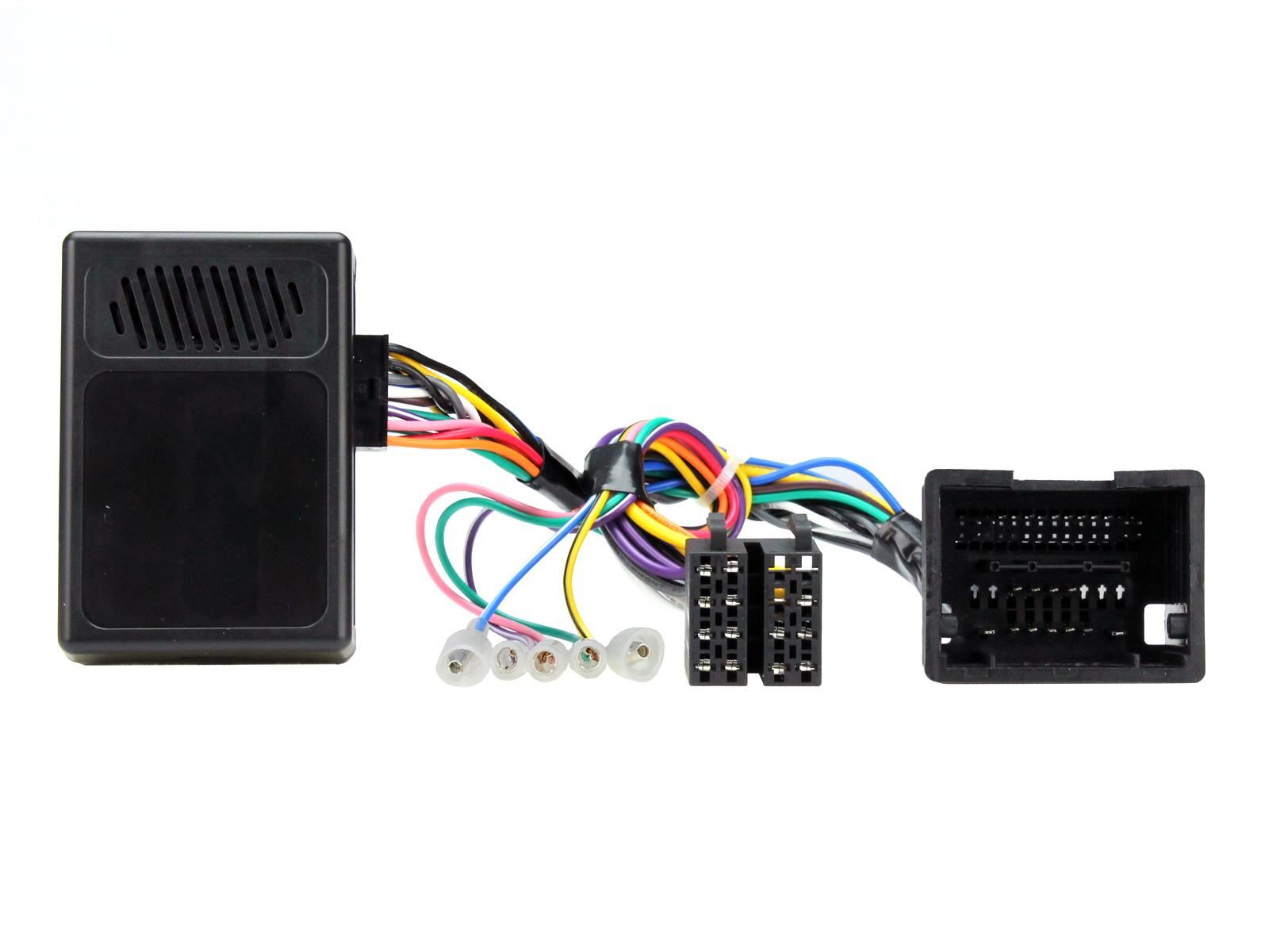 Grundig 6.8" Apple Android Double Din Stereo Fitting Kit + Steering Wheel Stalk Controls to fit Vauxhall Insignia 2008-13