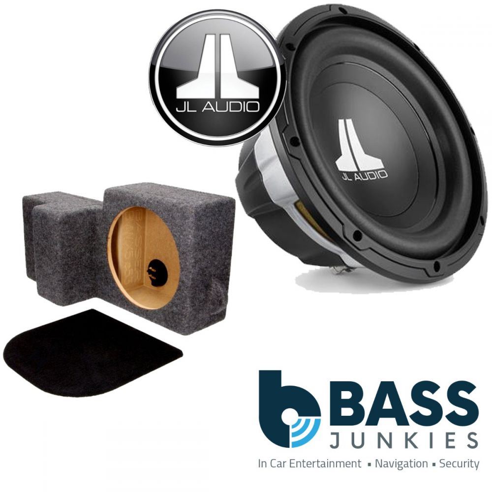 BMW X5 (E53) 1999-2006 JL Audio 10W0V3-4 - 10" Inch 300 Watts Car Subwoofer Custom Bass Box Kit