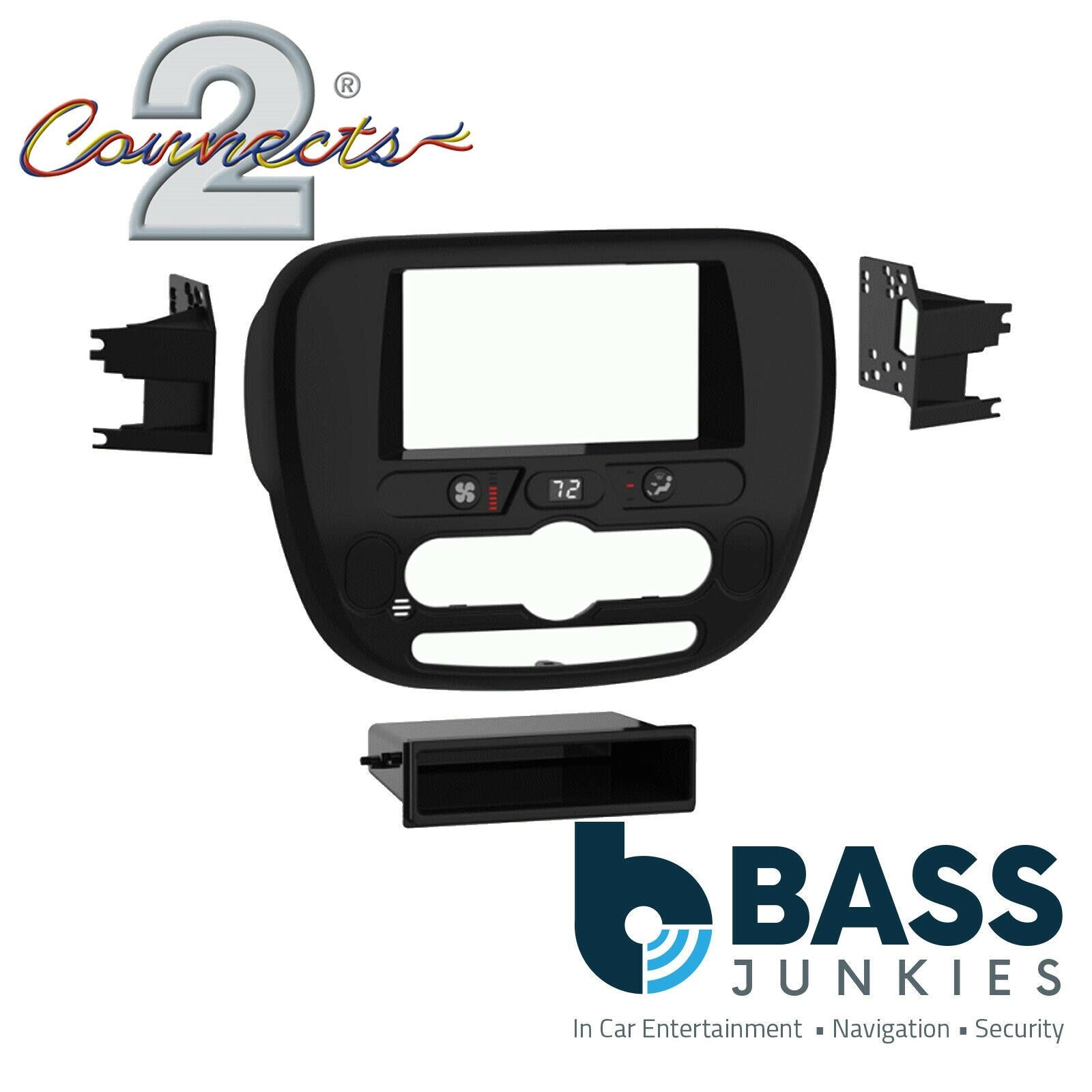 Connects2 CT23KI62 - Kia Soul 2014 Onwards Double Din Fascia Panel
