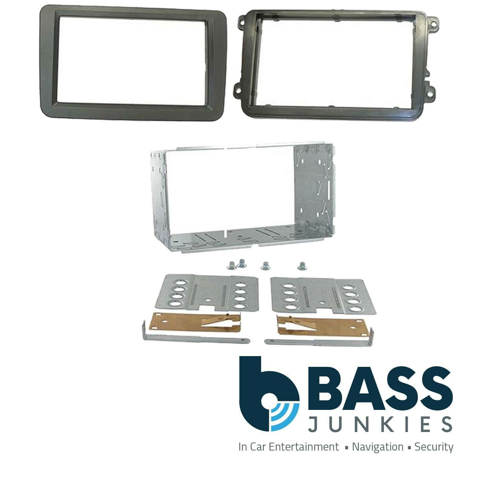 Volkswagen VW Golf MK5 MK6 Car Stereo Double Din Fascia Panel & Cage VW01A.