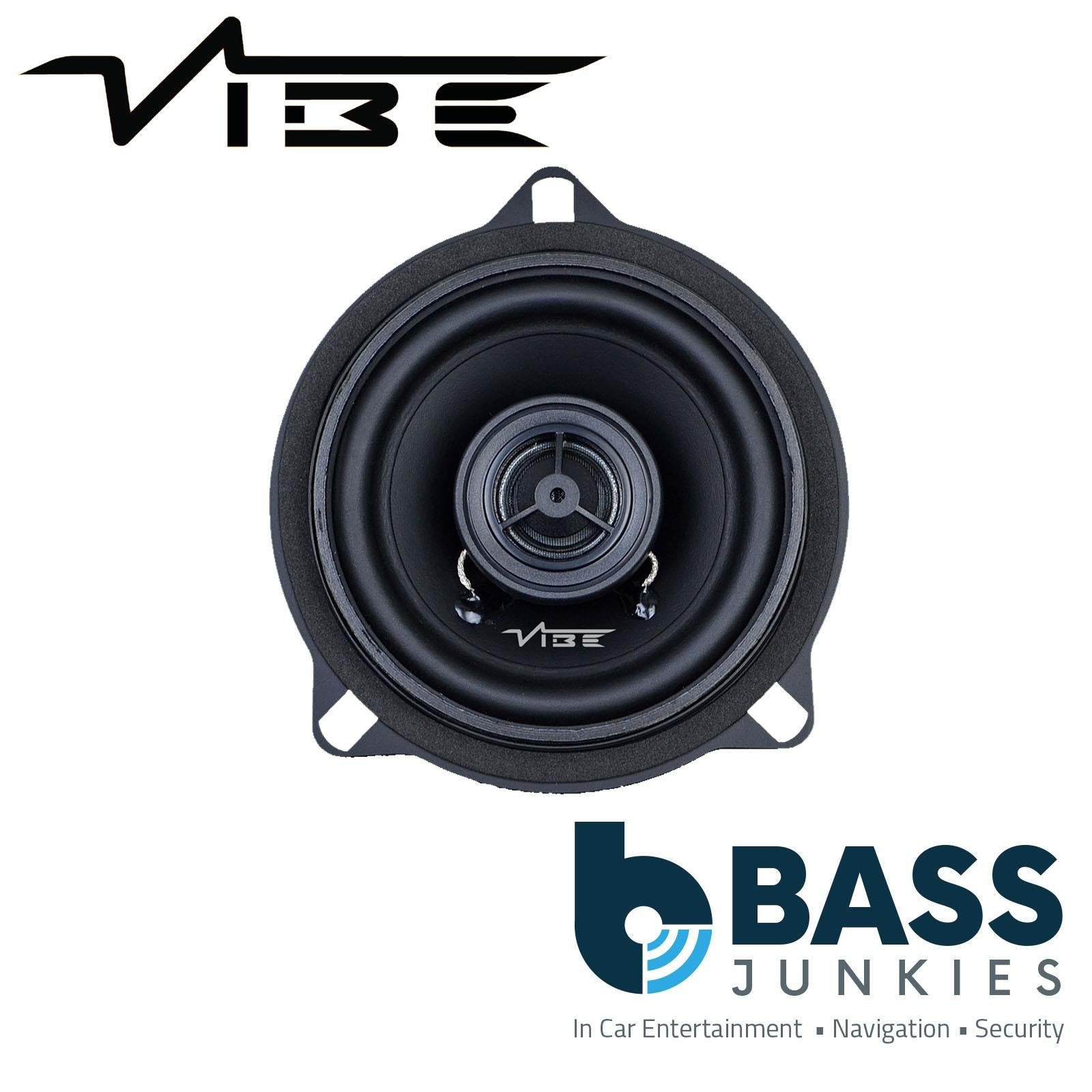VIBE OPTISOUNDBMW4XR-V3 4" 100mm 2-Way Plug and Play 180W Coaxial Speakers
