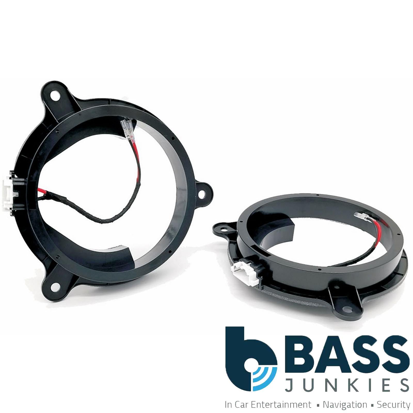 6.5" Direct-Fit Speaker Adapter Brackets for Select Mazda Vehicles