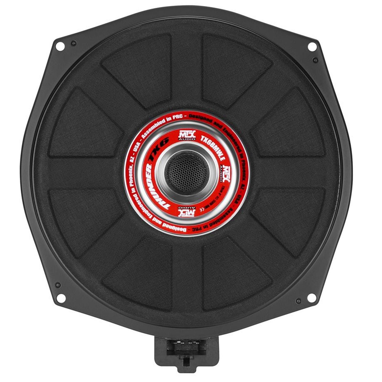 MTX TX6BMWF - BMW & Mini Underseat Subwoofers Car Speakers & Tweeters Upgrade Kit