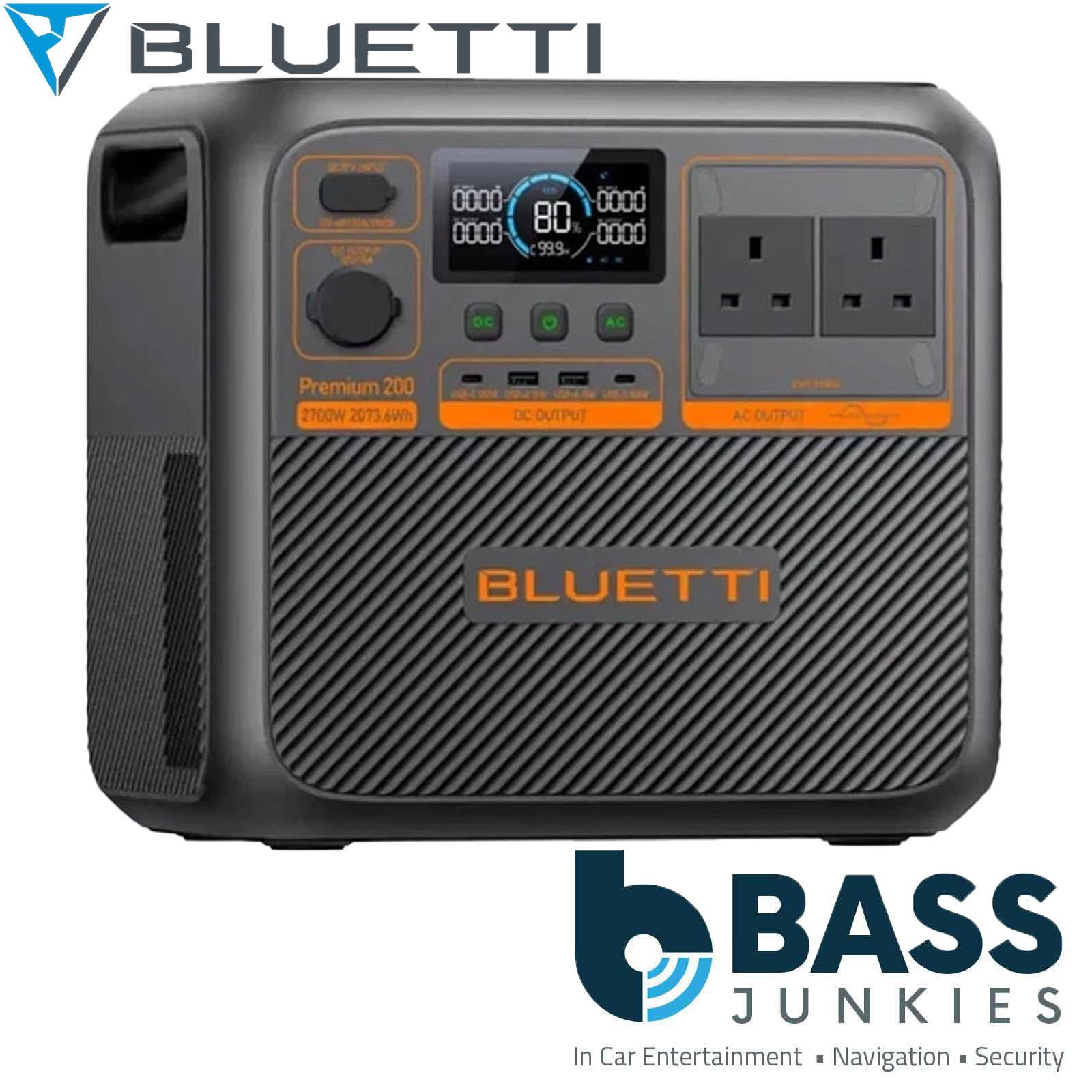 BLUETTI 200 V2 - 2073Wh 2700w Portable Battery Power Station