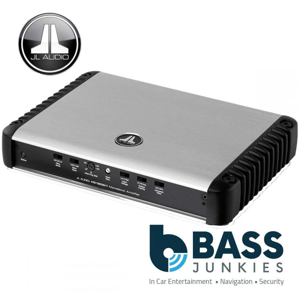 JL Audio HD1200/1 1200 Watts Monoblock Class D Wide-Range Car Amp Amplifier