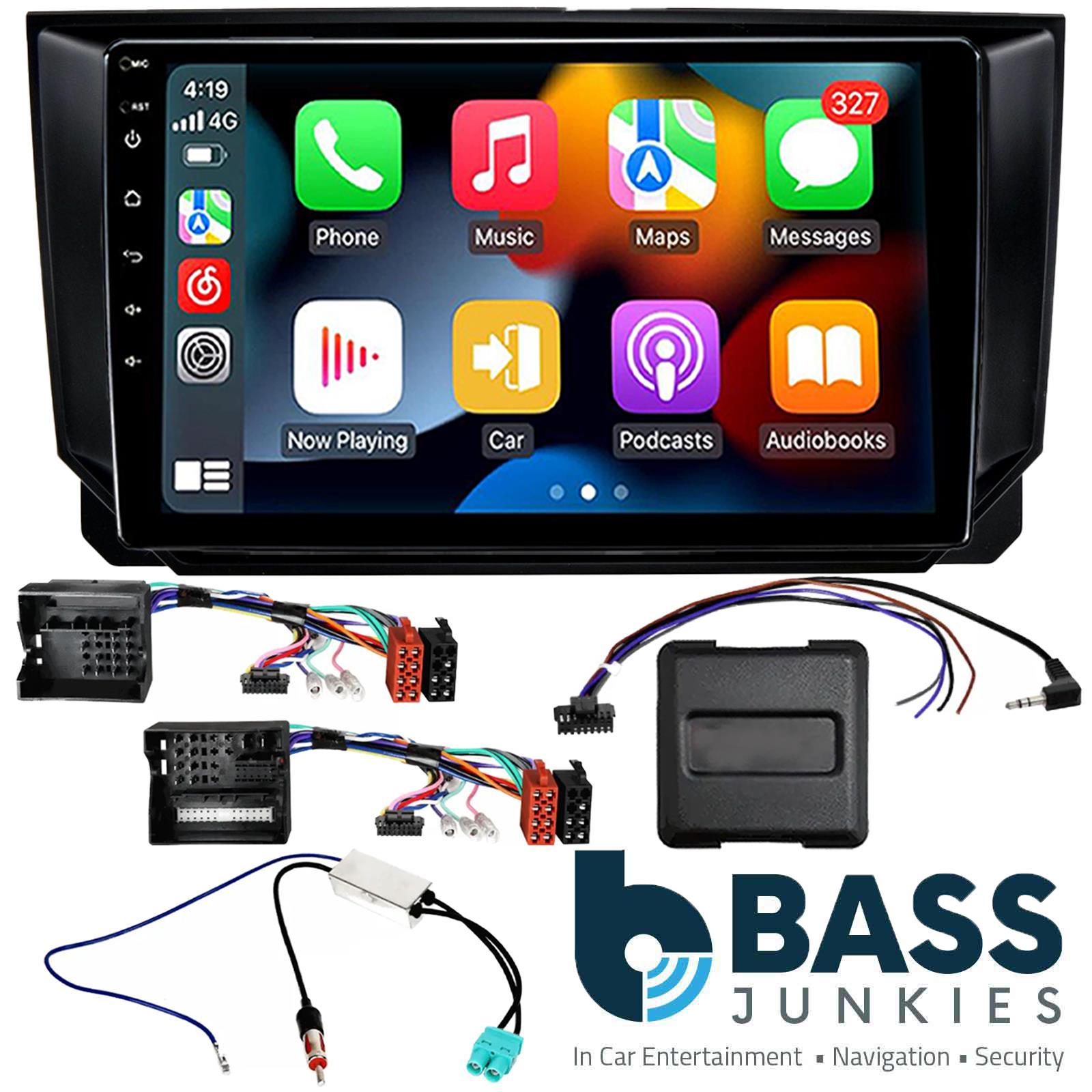 UPGRADED 9" CarPlay Android Car Stereo Kit For Seat Ibiza Arona 2018 Onwards