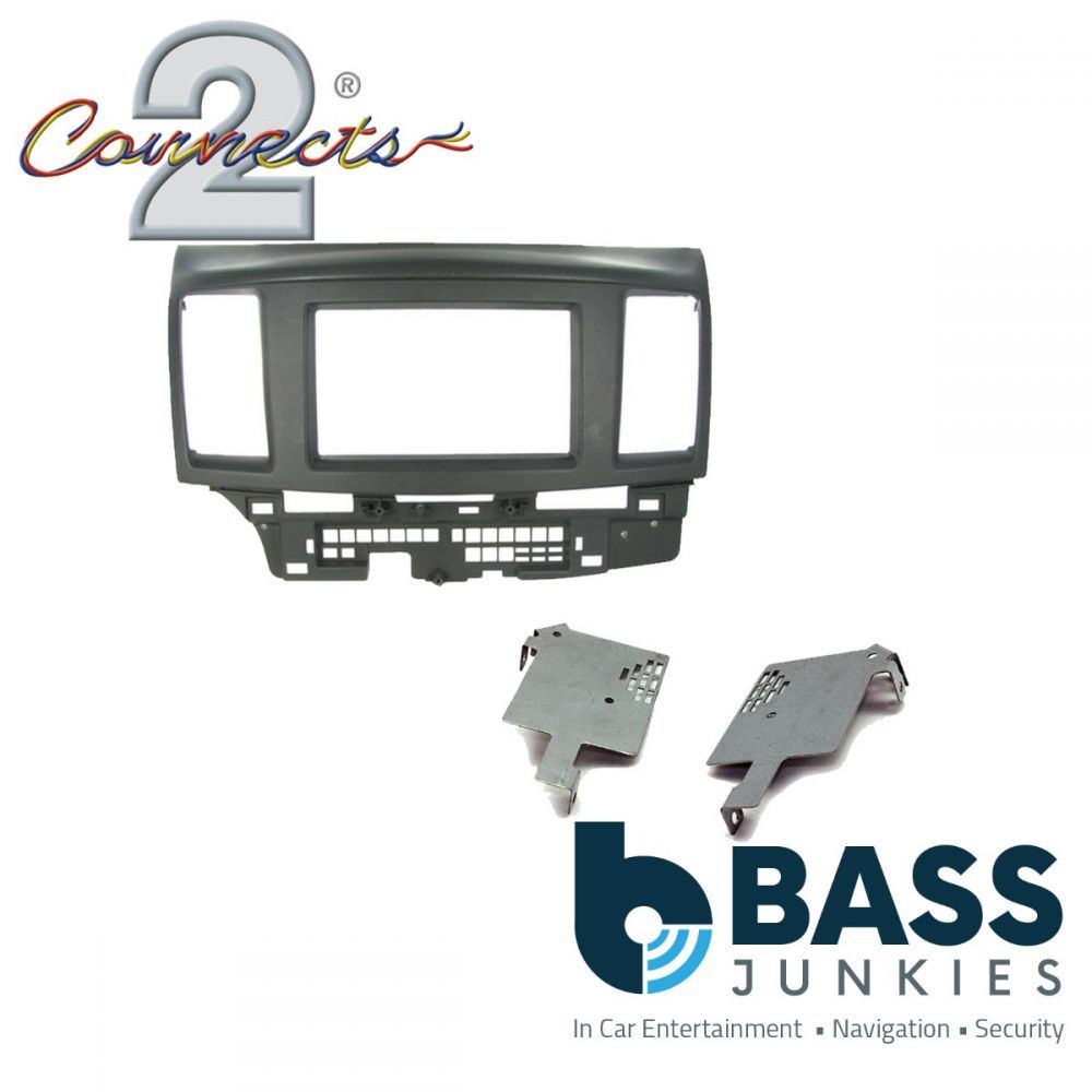 Connects2 CT23MT05 Mitsubishi Lancer 2008 Onwards Car Stereo Double Din Fascia Panel