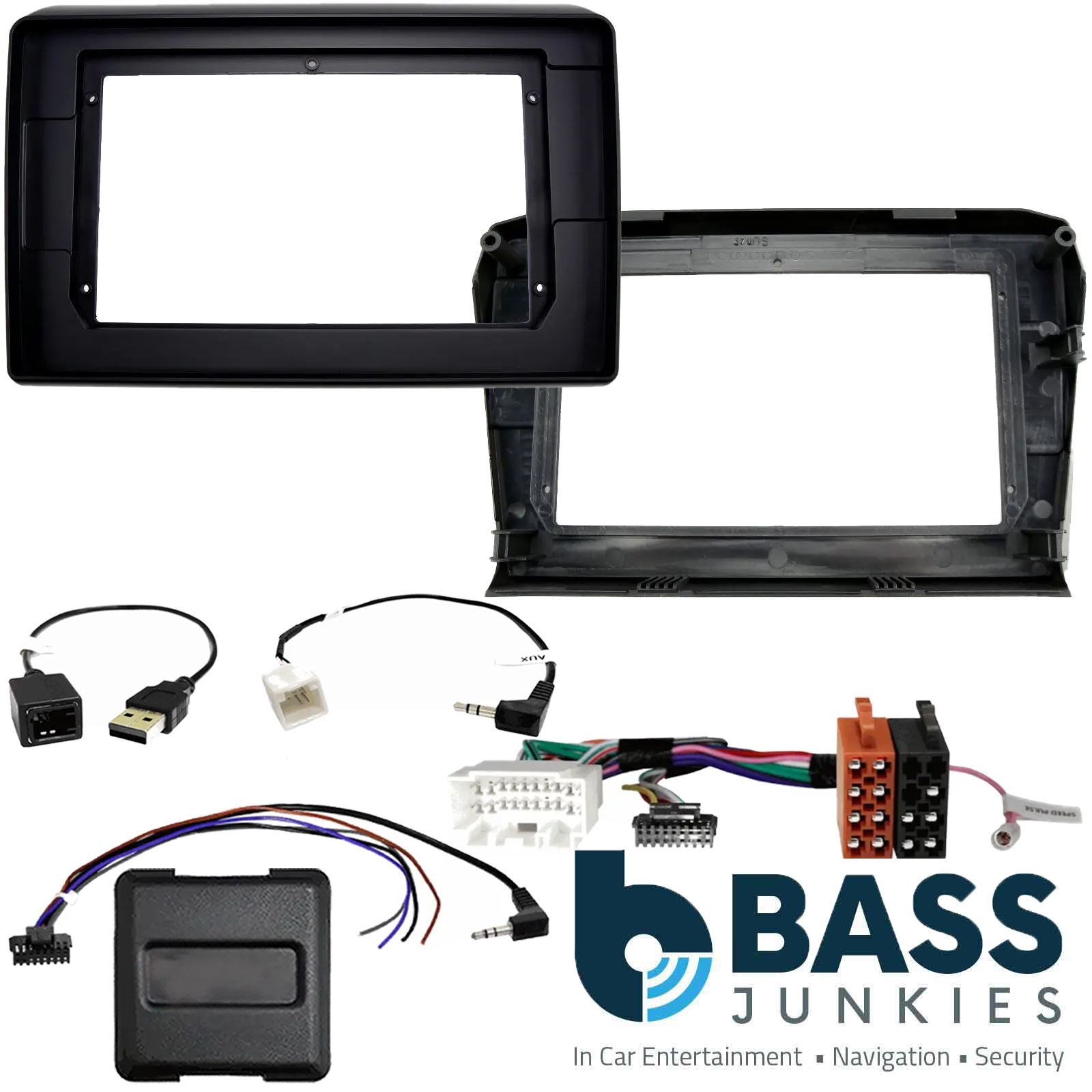 Kenwood 9" CarPlay Android Car Stereo Kit For Suzuki Swift 2018 Onwards Black