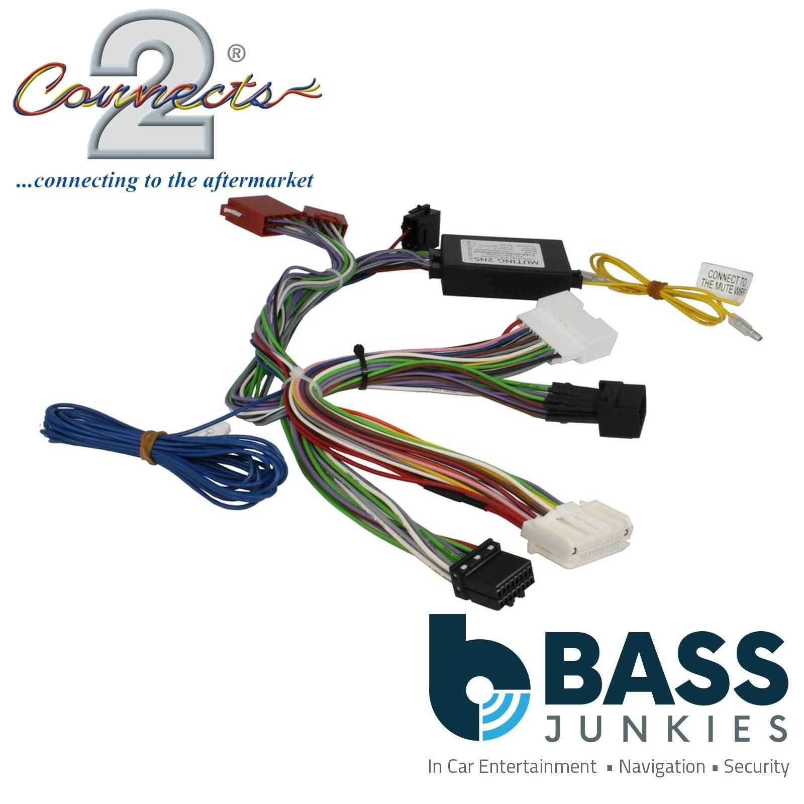 Connects2 CT10JP05 - Jeep Cherokee Commander Compass & More Parrot SOT T-Harness Cable Wiring Lead