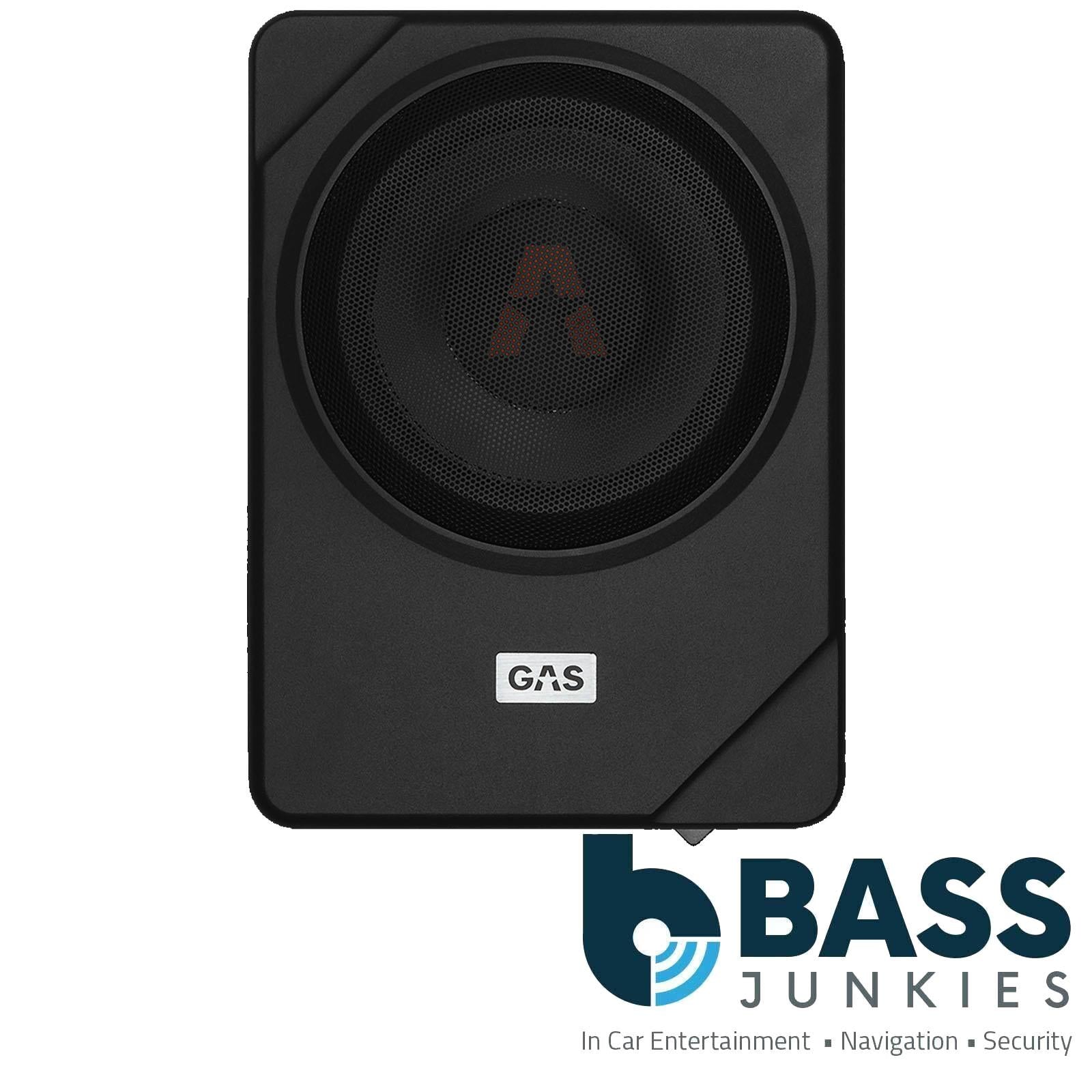 GAS MAX ASB1-8 - 260 Watt Amplified 8" 20cm Active Underseat Car Subwoofer