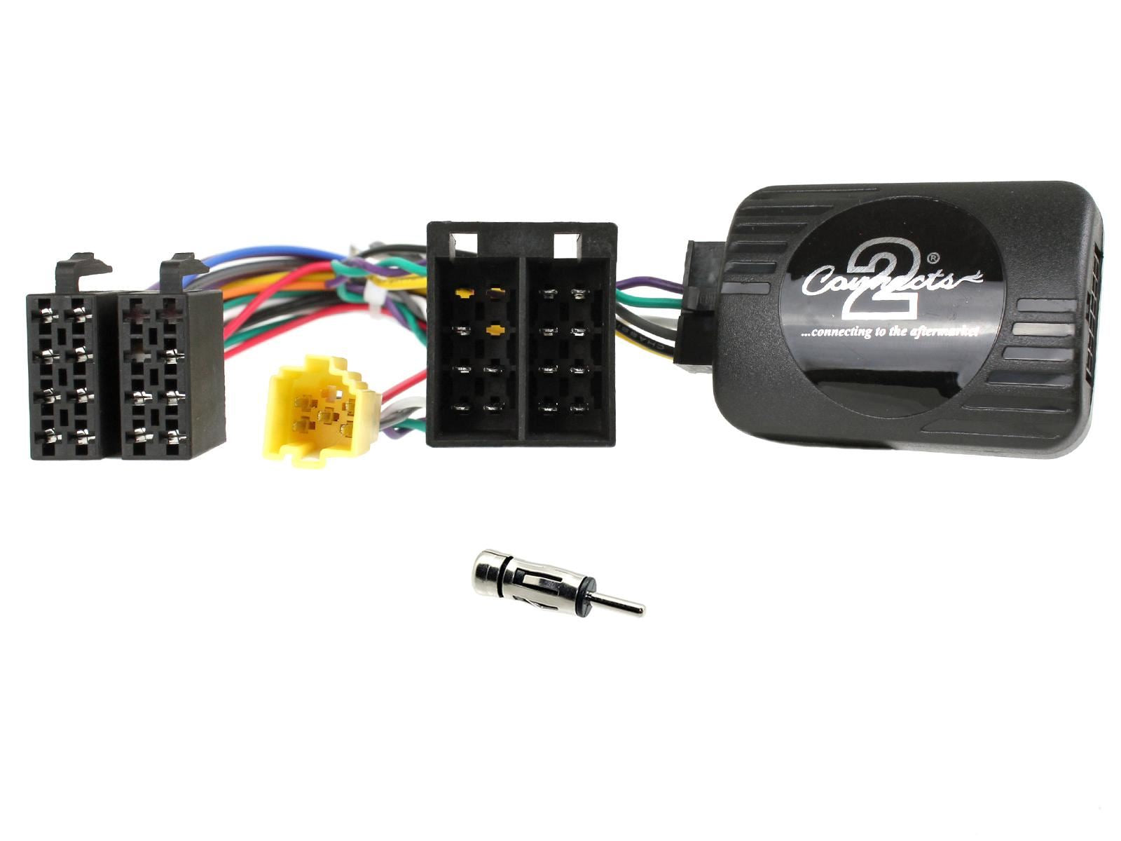 Connects2 CTSRN005.2AA Renault Clio Megane Scenic Laguna Kangoo Master Car Stereo Radio Steering Wheel Interface Stalk Control