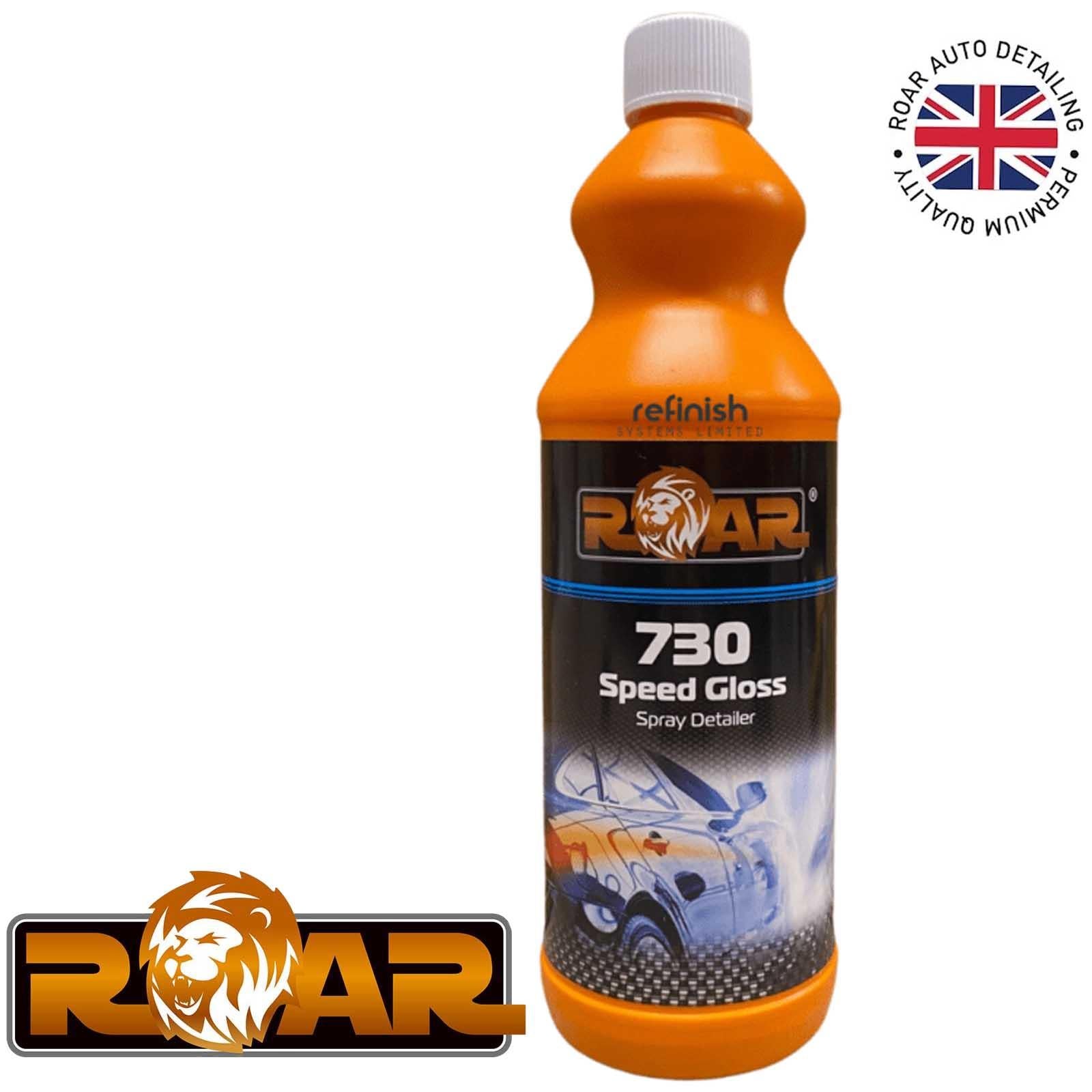 Roar 730 Speed Gloss Spray Detailer 1 Litre Quick Detailer Gloss Enhancer