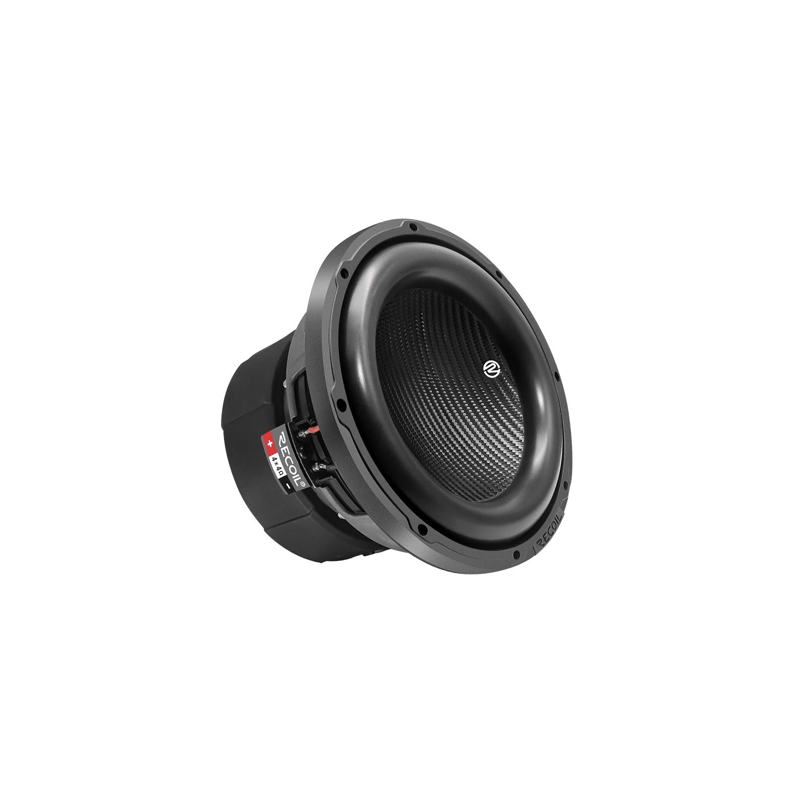 RECOIL PW65D4 - 400 Watts 6.5" 17cm Echo Pro Series Dual 4 Ohm Car Subwoofer