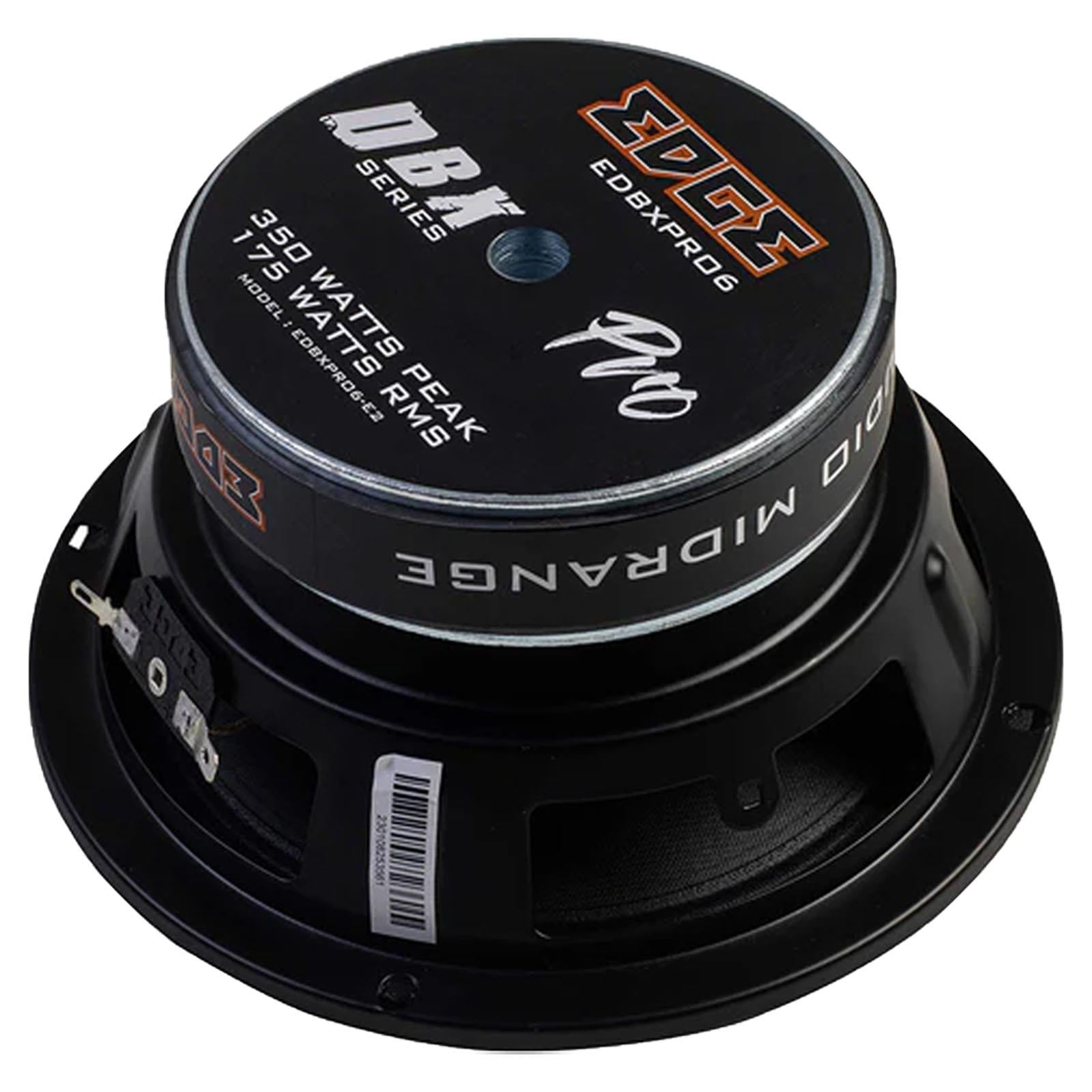 Edge EDBXPRO6-E2 - 6.5" 700 Watts 2-Way Coaxial Front Rear Car Door Speakers