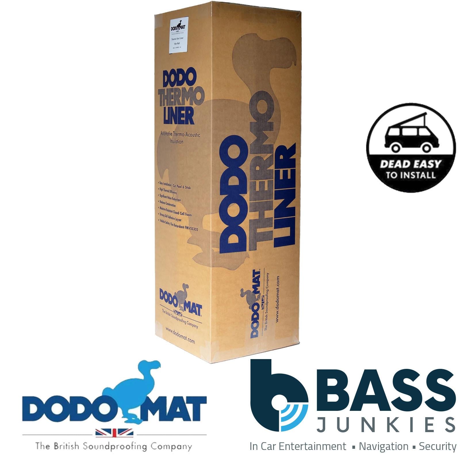Dodo DOD-THERMO-3 - Van Closed Cell Foam Sound Proofing Insulation Foil 3m Roll